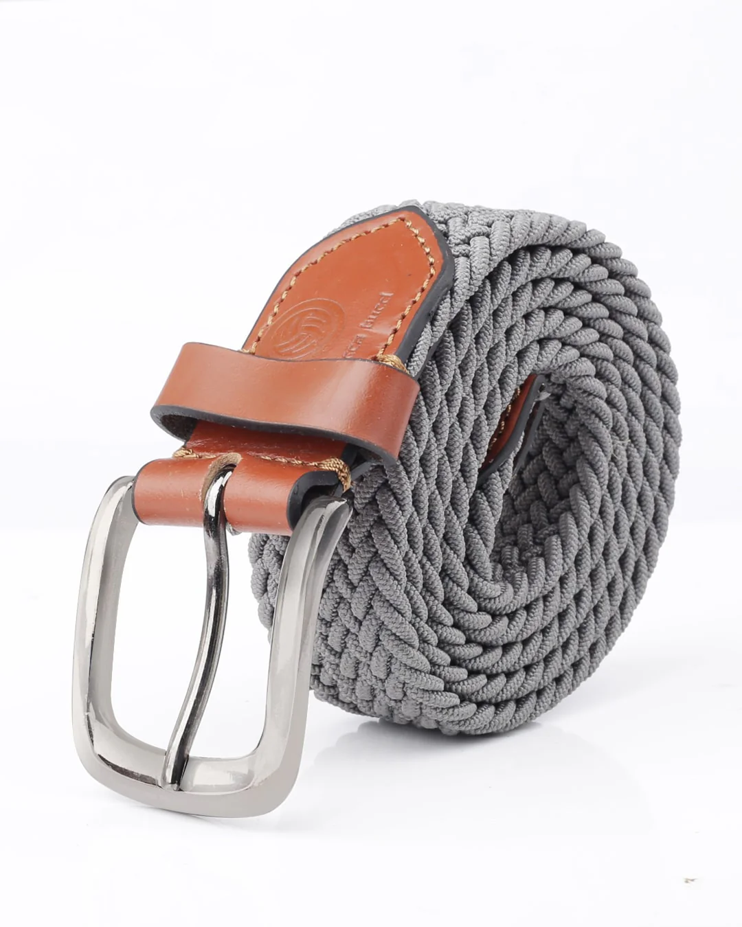 Bacca Bucci Men's Premium Elastic Braided Stretch Belt—Perfect for Golf, Casual, and Everyday Wear - Image 2