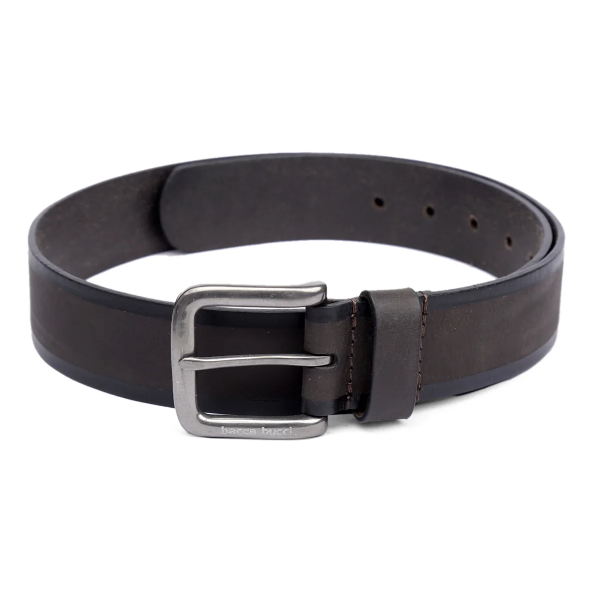 Bacca Bucci Men's Genuine Leather Casual Jeans Belt - Image 4