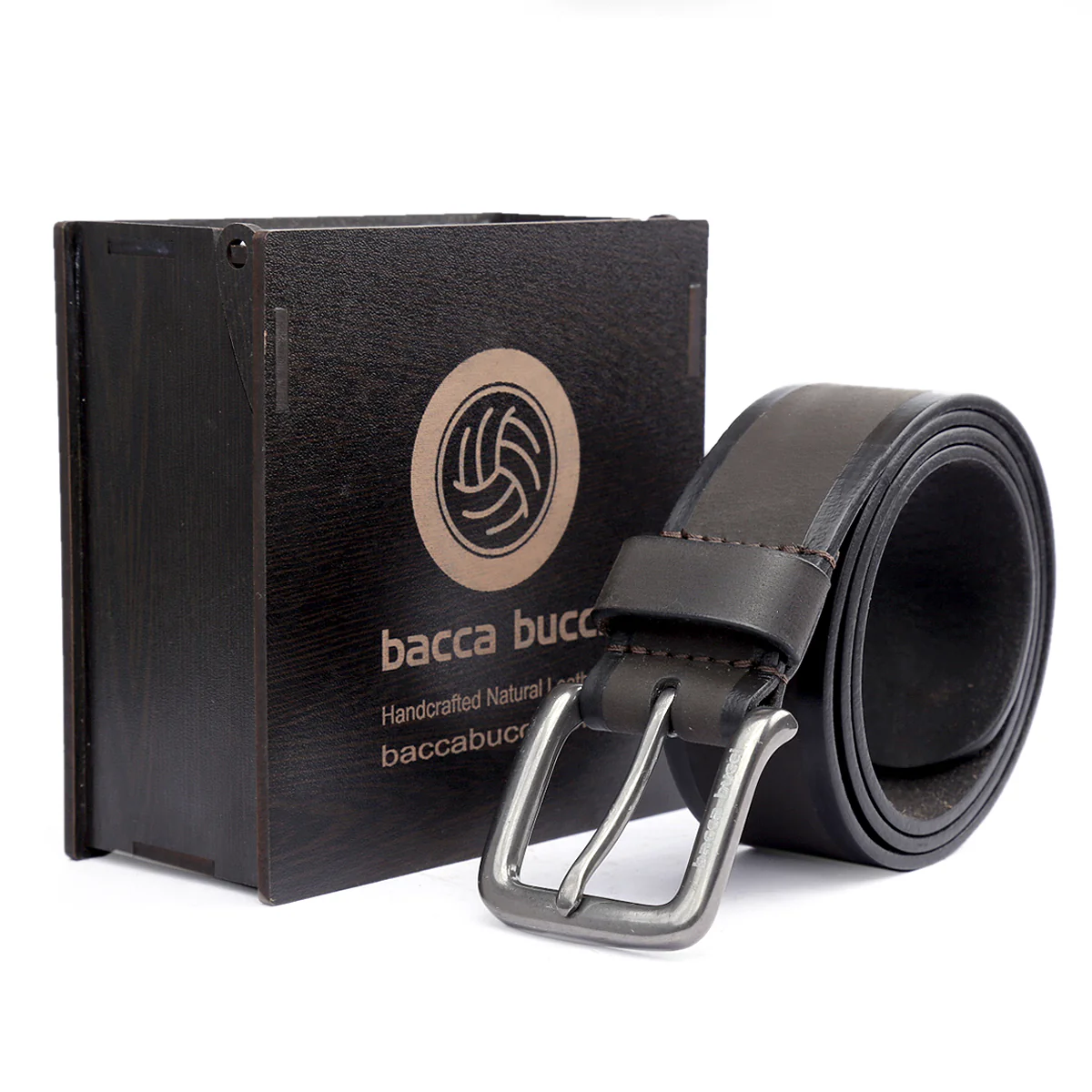 Bacca Bucci Men's Genuine Leather Casual Jeans Belt - Image 6
