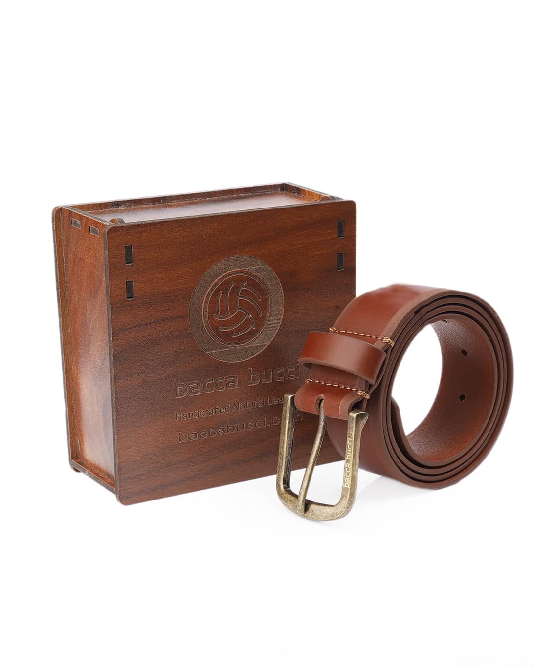 Bacca Bucci Men's Genuine Leather Casual Jeans Belt - Image 13