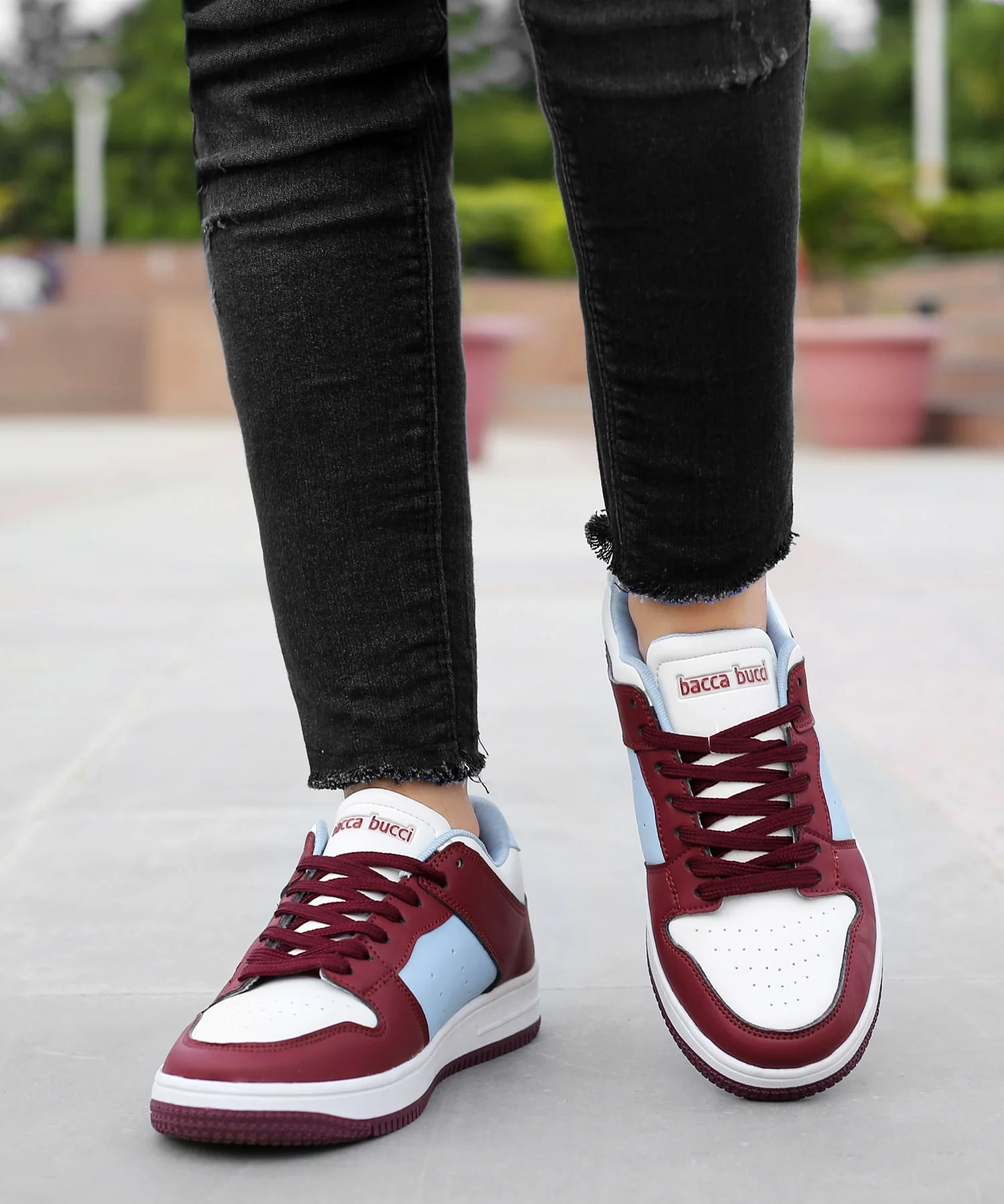 Bacca Bucci NORA Low-top Flat Sole Sneakers For Women - Image 3