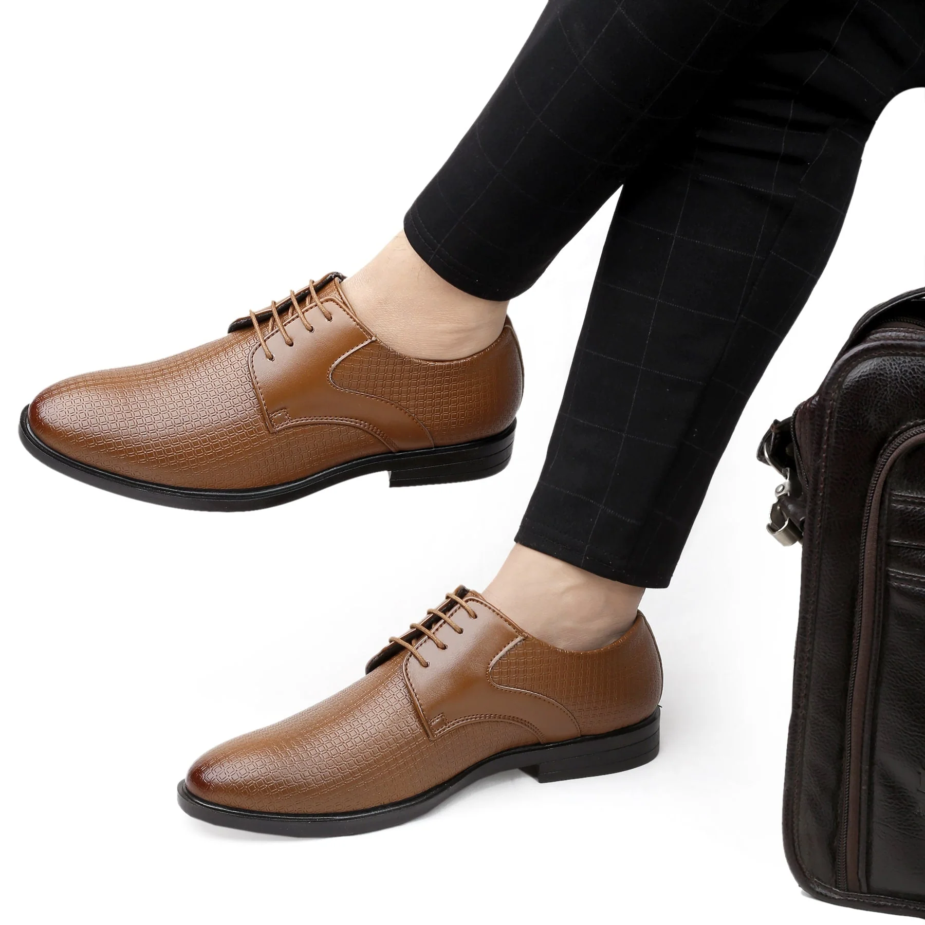 Bacca Bucci OSLO Formal Shoes with Superior Comfort | All Day Wear Office Or Party Lace-up Shoes - Image 4