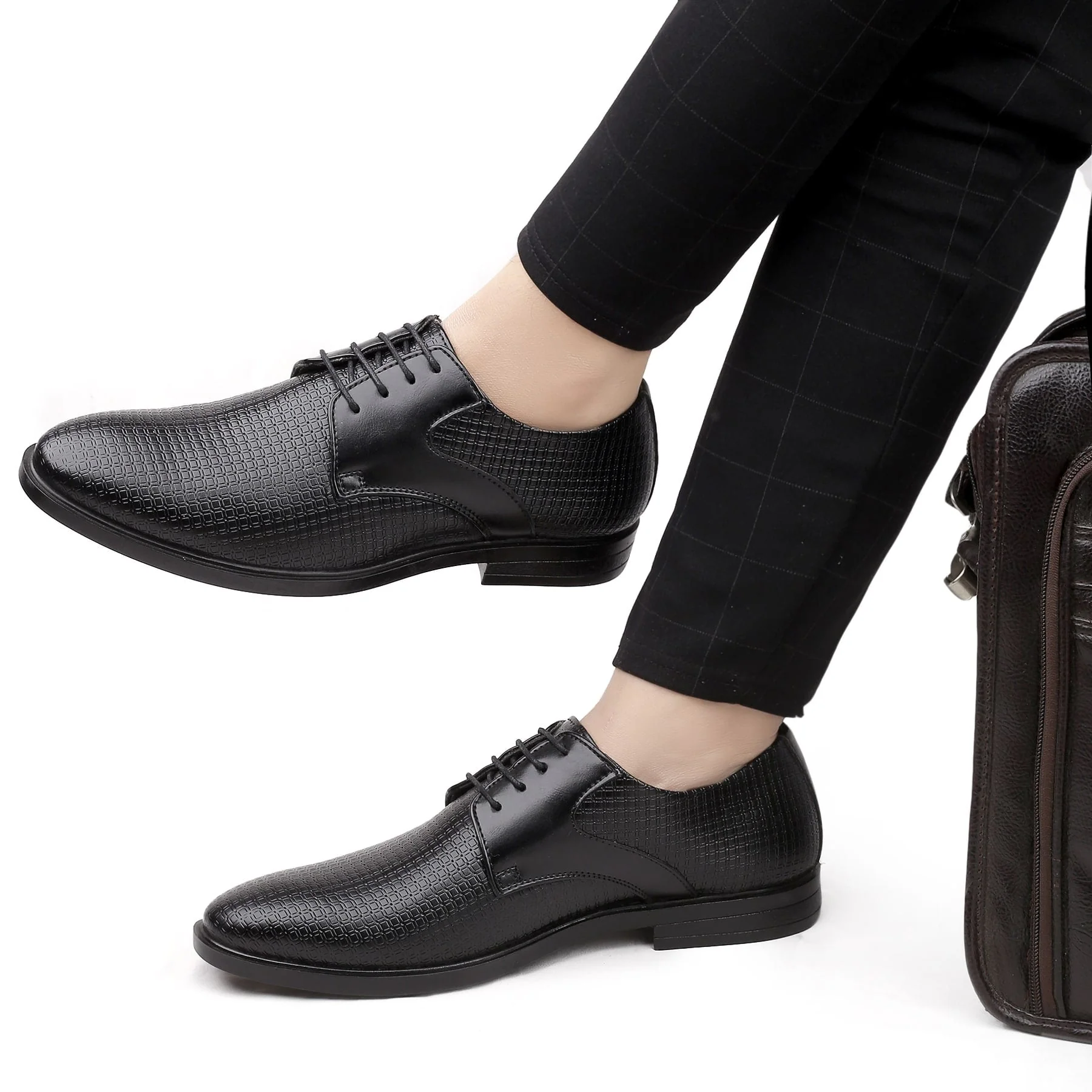 Bacca Bucci OSLO Formal Shoes with Superior Comfort | All Day Wear Office Or Party Lace-up Shoes - Image 9