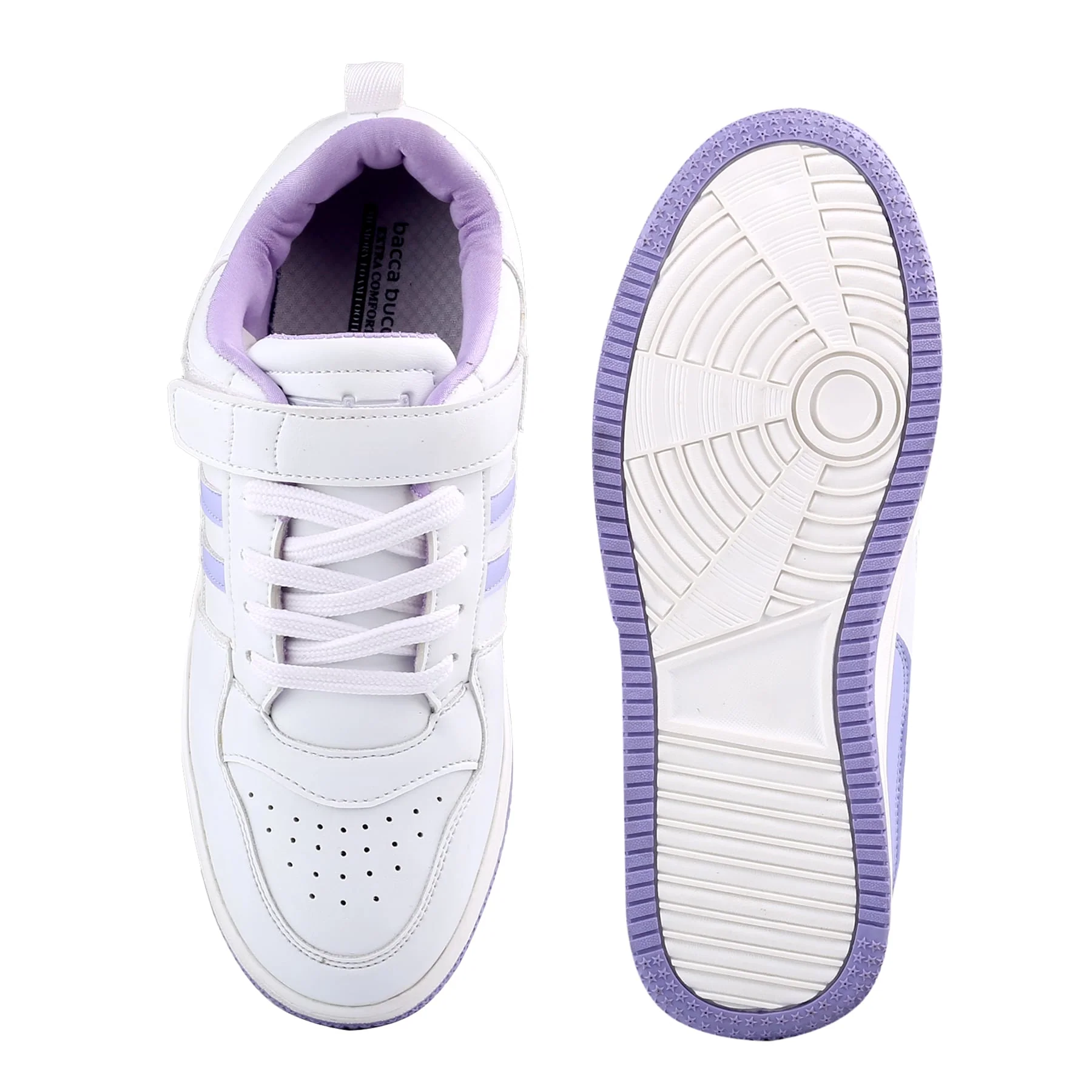 Bacca Bucci PHOENIX Low-Top Fashion Women's Sneakers with Hook & Loop Closure - Image 28