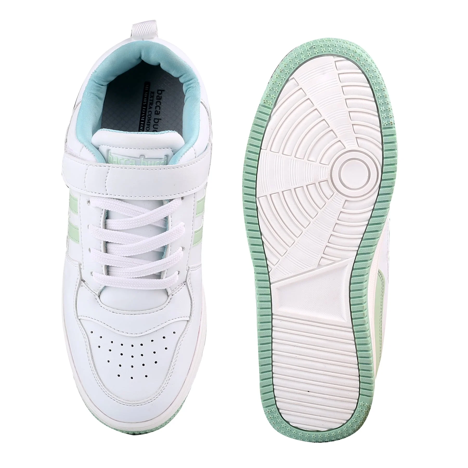 Bacca Bucci PHOENIX Low-Top Fashion Women's Sneakers with Hook & Loop Closure - Image 7