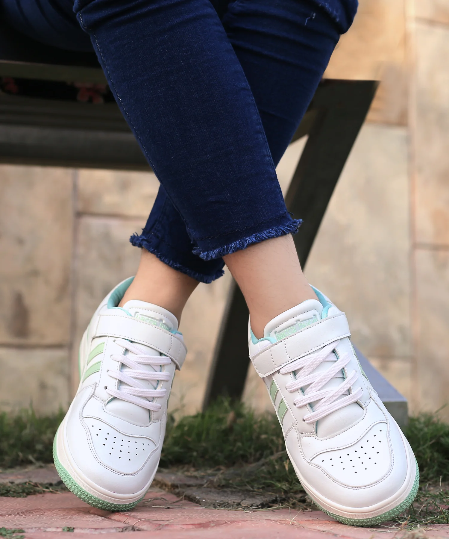 Bacca Bucci PHOENIX Low-Top Fashion Women's Sneakers with Hook & Loop Closure - Image 17