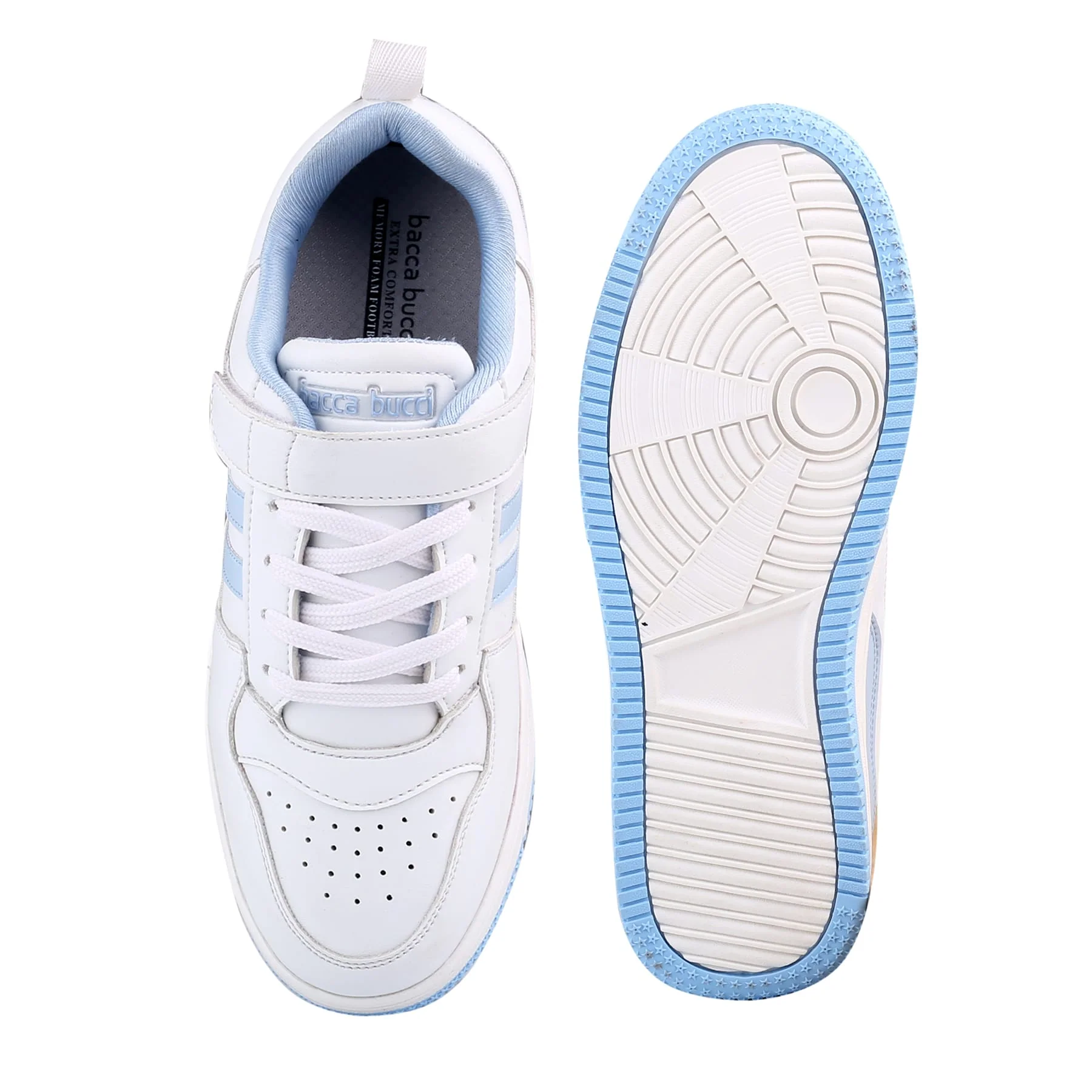 Bacca Bucci PHOENIX Low-Top Fashion Women's Sneakers with Hook & Loop Closure - Image 21