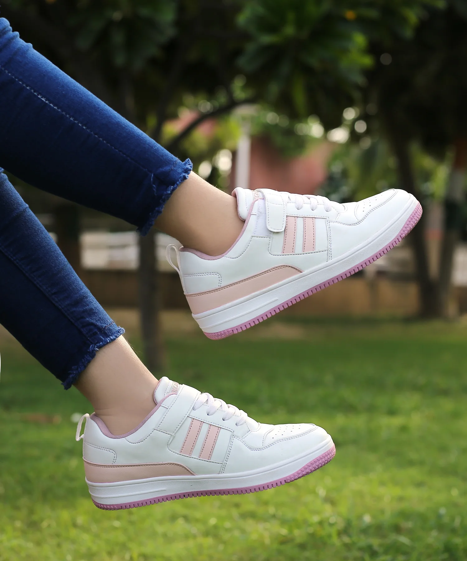 Bacca Bucci PHOENIX Low-Top Fashion Women's Sneakers with Hook & Loop Closure - Image 8