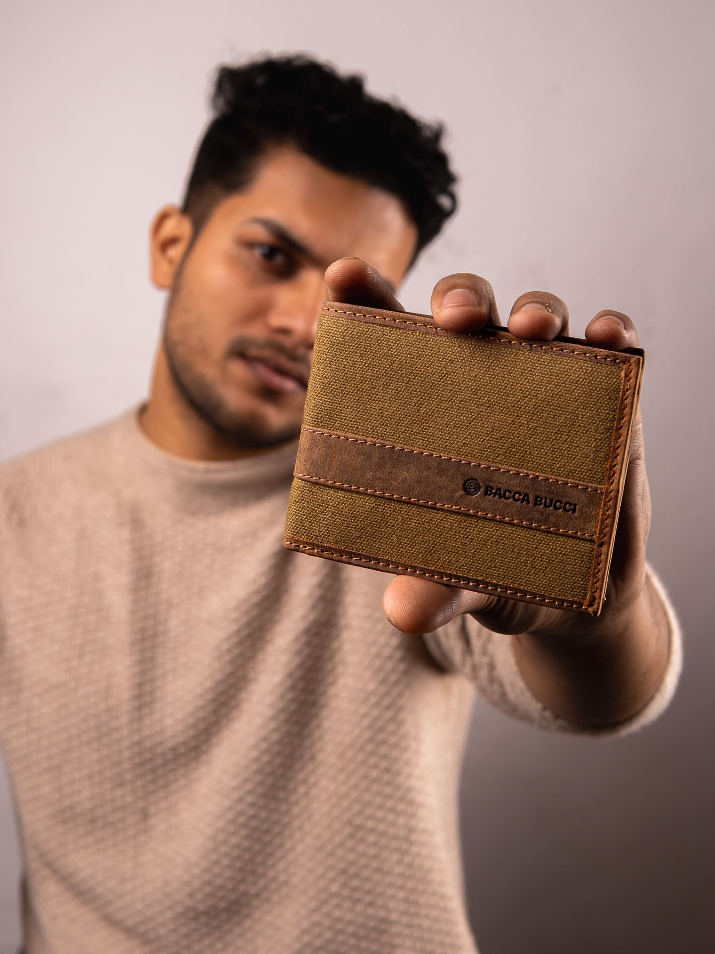 Bacca Bucci Premium Gift Combo: Classic Wallet & Stylish Belt in Elegant Wooden Box - Image 6