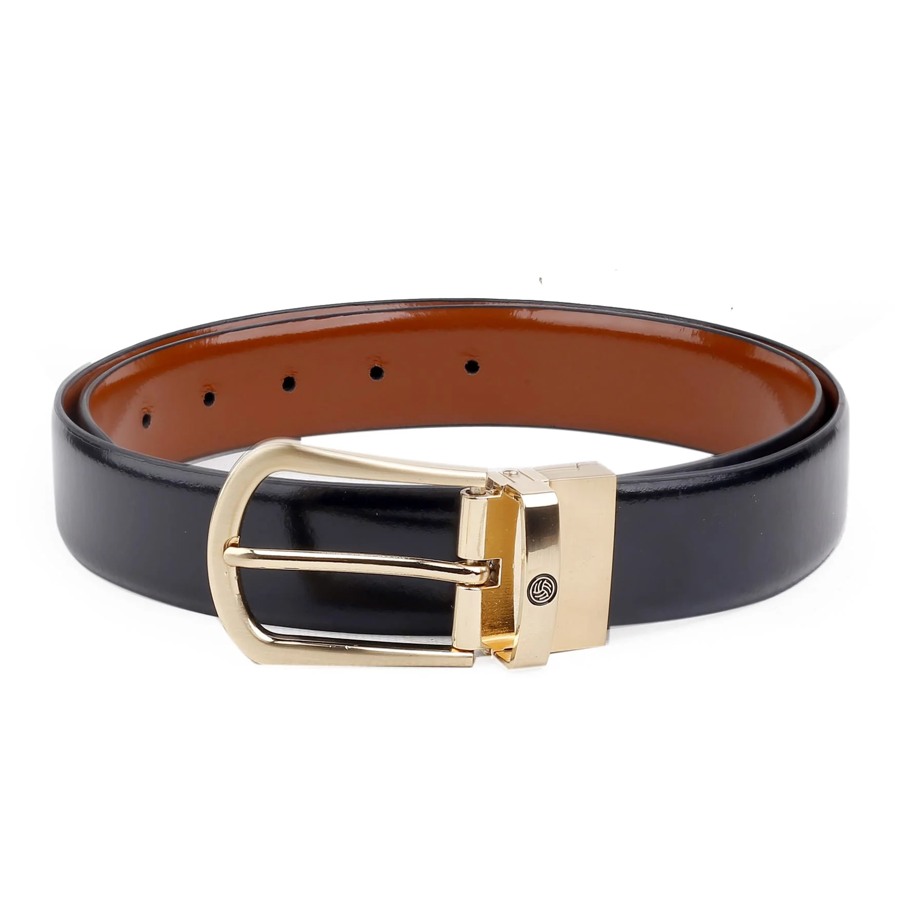 Bacca Bucci Reversible Genuine Leather Formal Dress Belts - Image 2