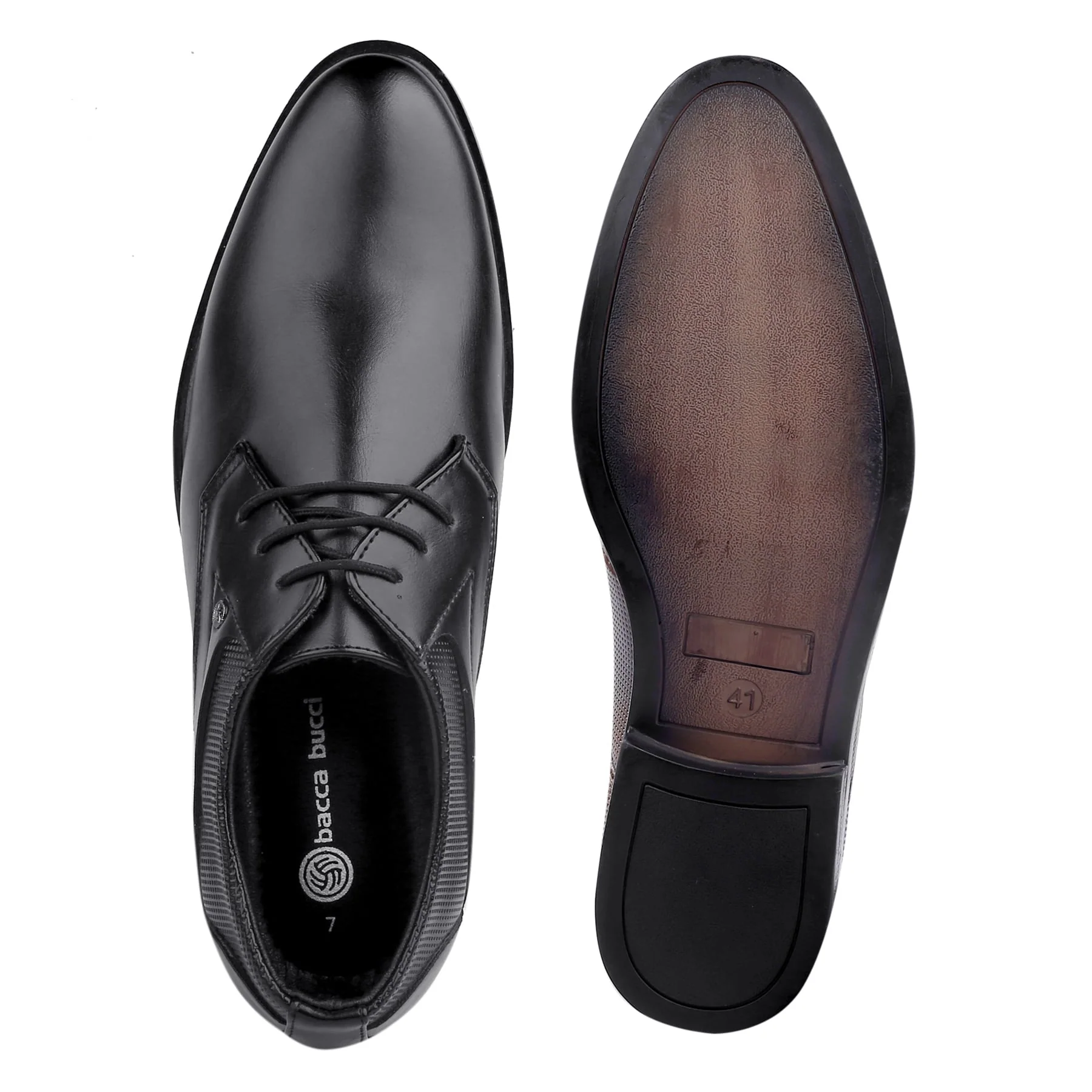 Bacca Bucci RICHMOND Formal Shoes with Superior Comfort | All Day Wear Office Or Party Lace-up Shoes - Image 14