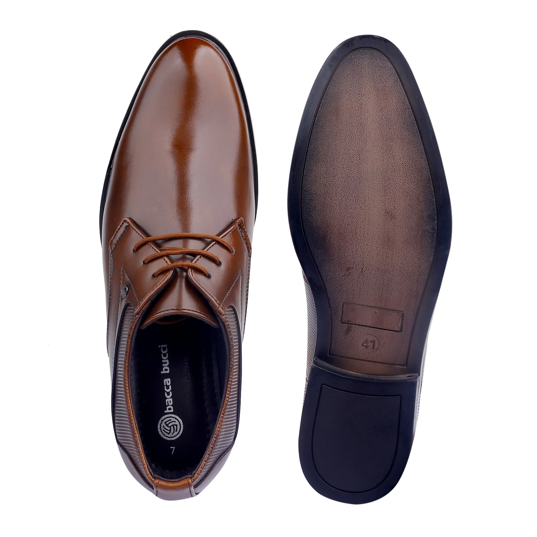 Bacca Bucci RICHMOND Formal Shoes with Superior Comfort | All Day Wear Office Or Party Lace-up Shoes - Image 7