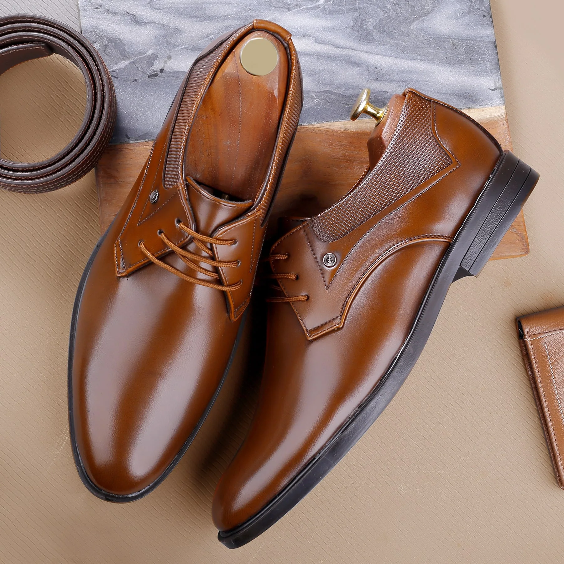 Bacca Bucci RICHMOND Formal Shoes with Superior Comfort | All Day Wear Office Or Party Lace-up Shoes - Image 8