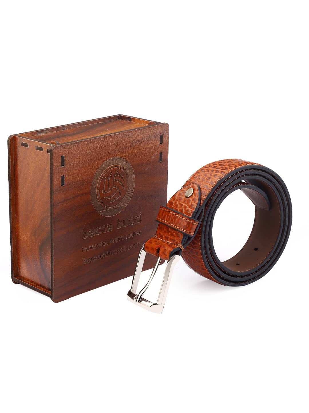 Bacca Bucci 'Sartorial Elegante' Men's Genuine Leather Belt - Image 6