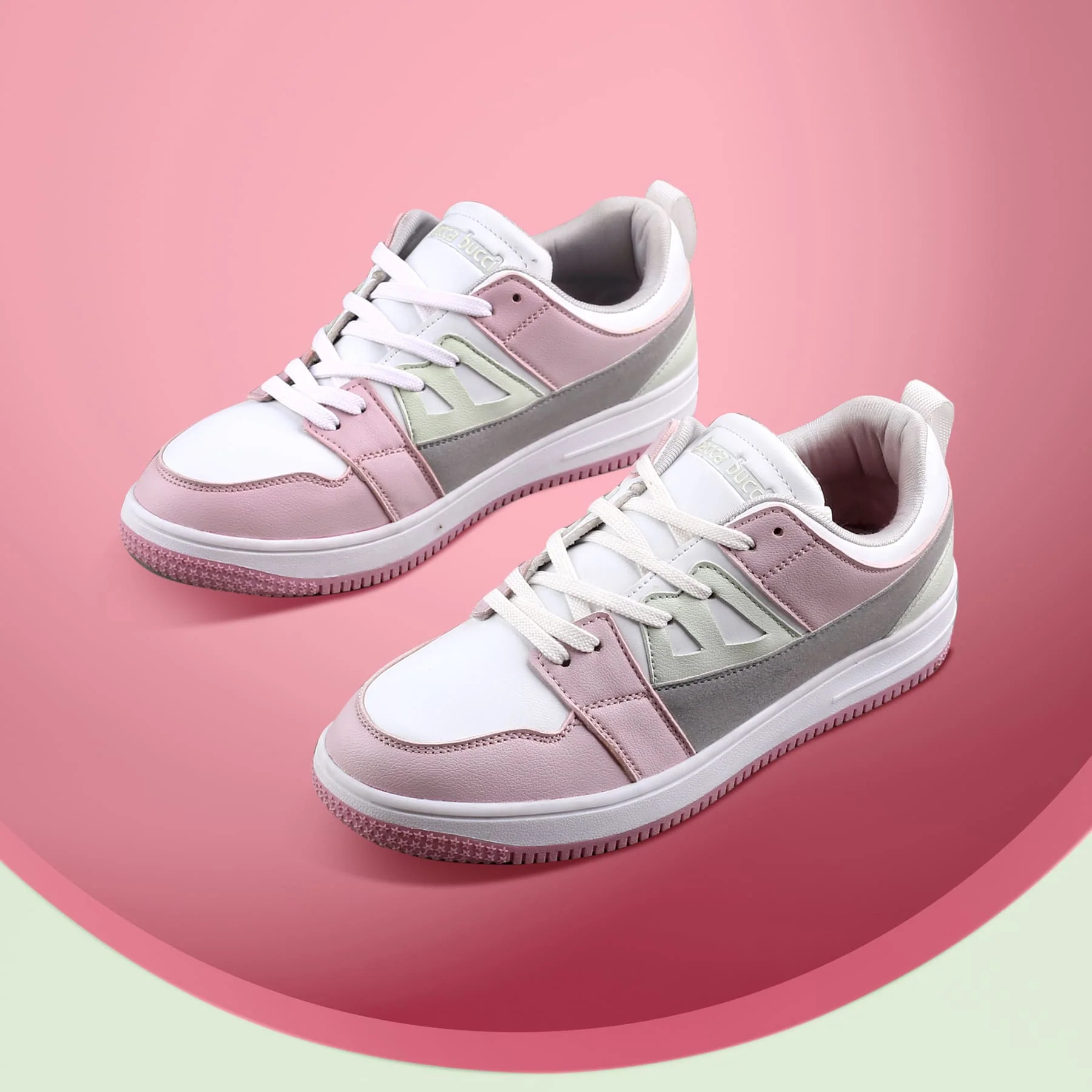 Bacca Bucci SERENITY Low Top Flat Sole Fashion Women's Sneakers - Image 24