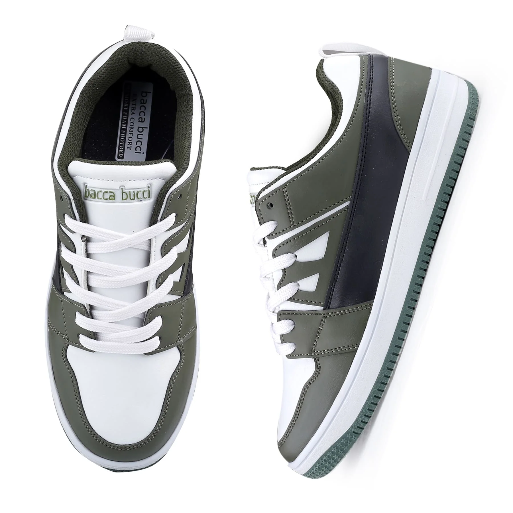 Bacca Bucci SERENITY Low Top Flat Sole Fashion Women's Sneakers - Image 7