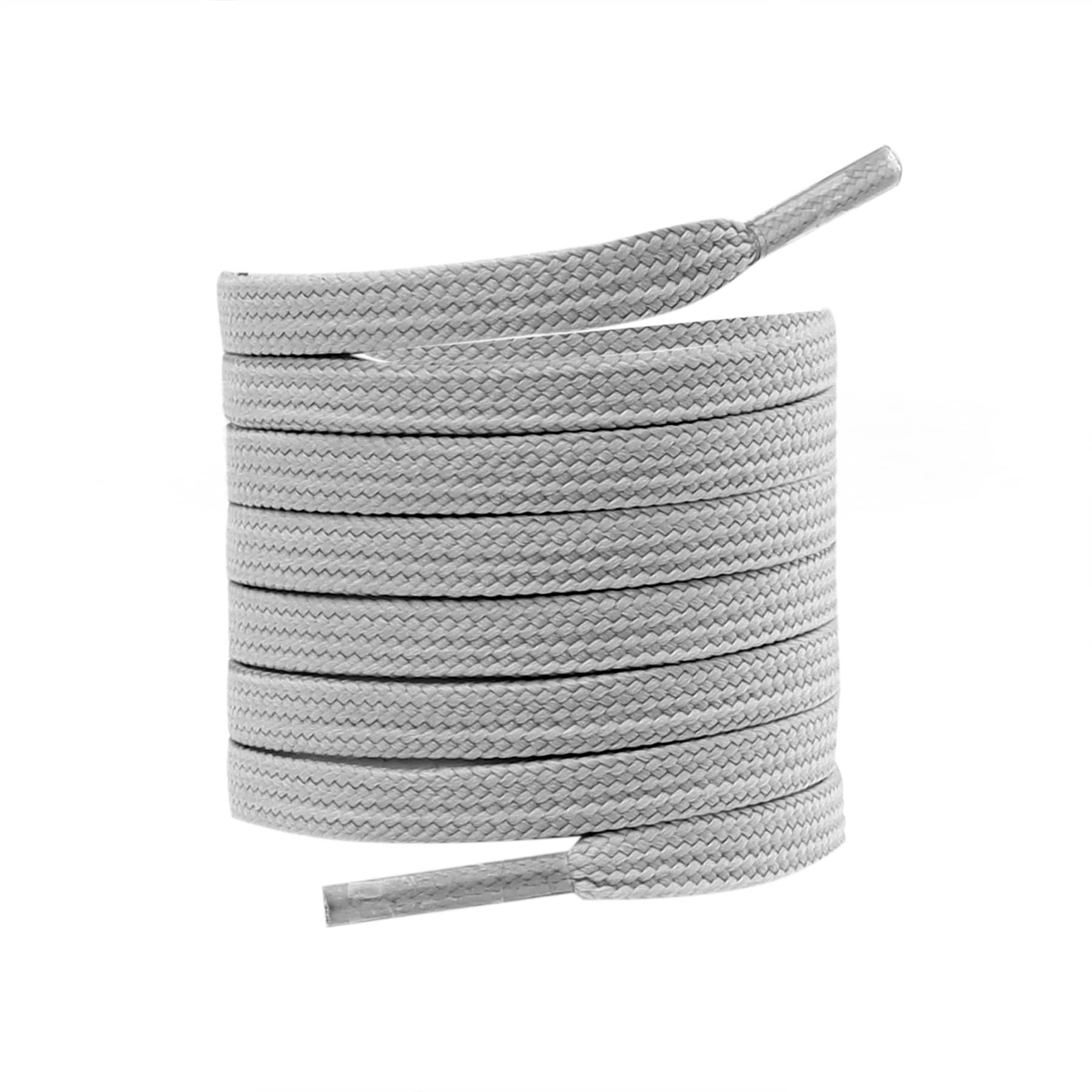 Bacca Bucci Sneaker Shoe Laces | Flat | Black- Grey - Image 46