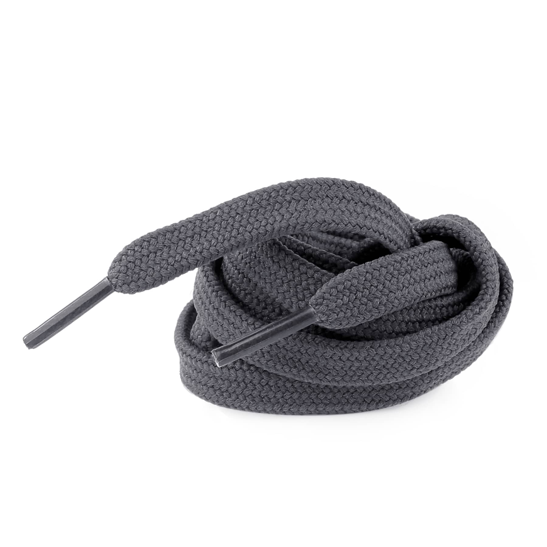 Bacca Bucci Sneaker Shoe Laces | Flat | Black- Maroon - Image 6