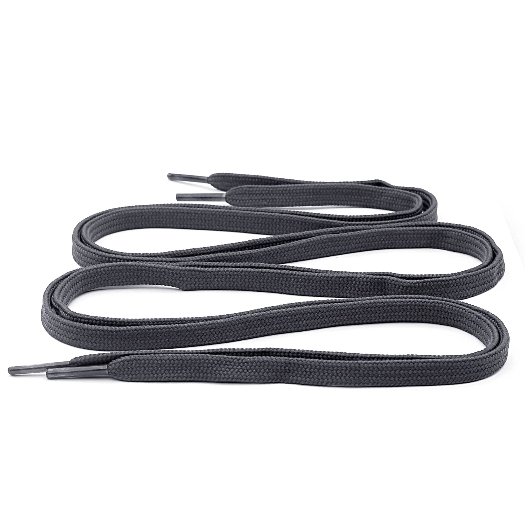 Bacca Bucci Sneaker Shoe Laces | Flat | Black-White - Image 34