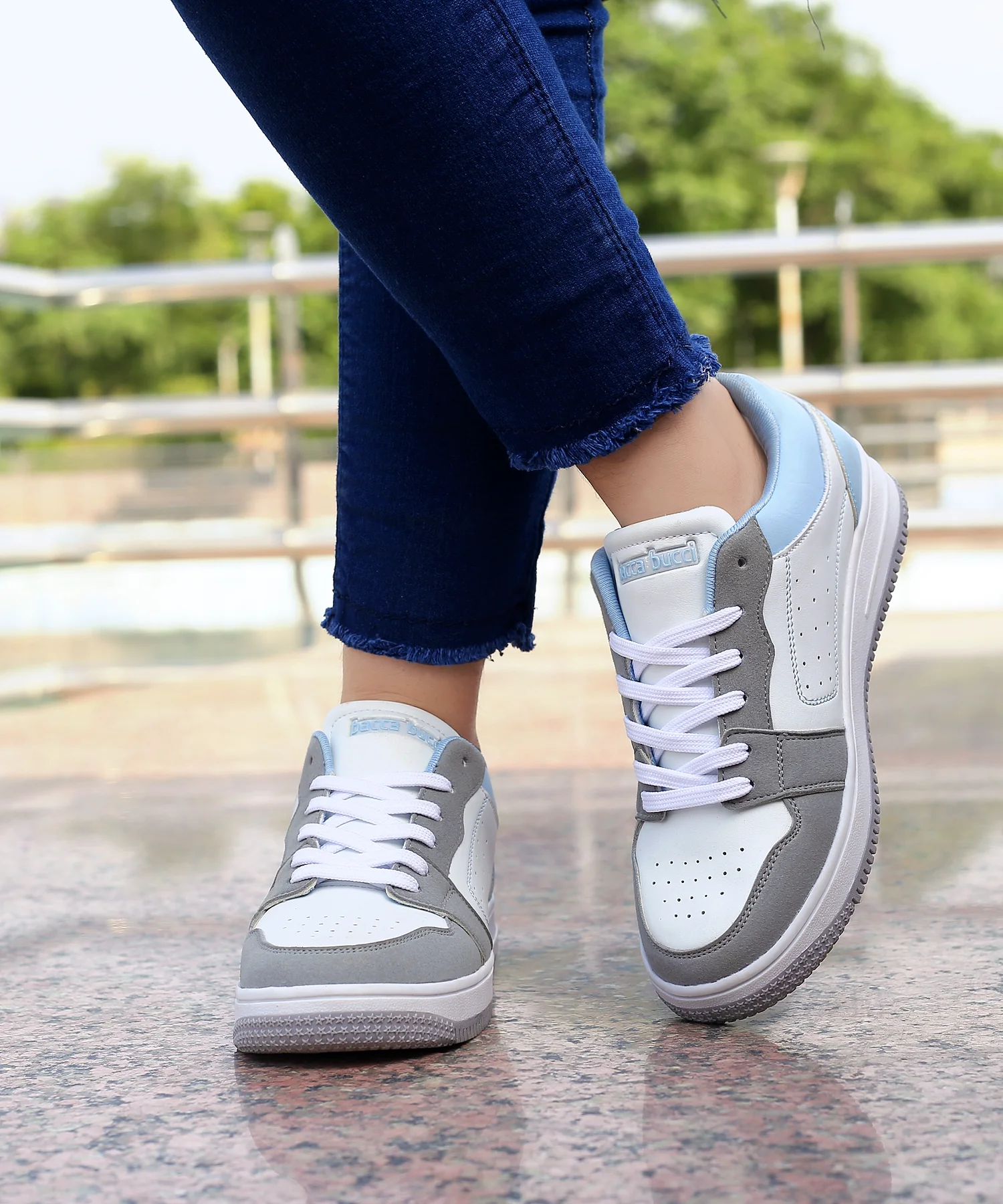 Bacca Bucci SOPHIA Low-top Flat Sole Sneakers For Women - Image 14