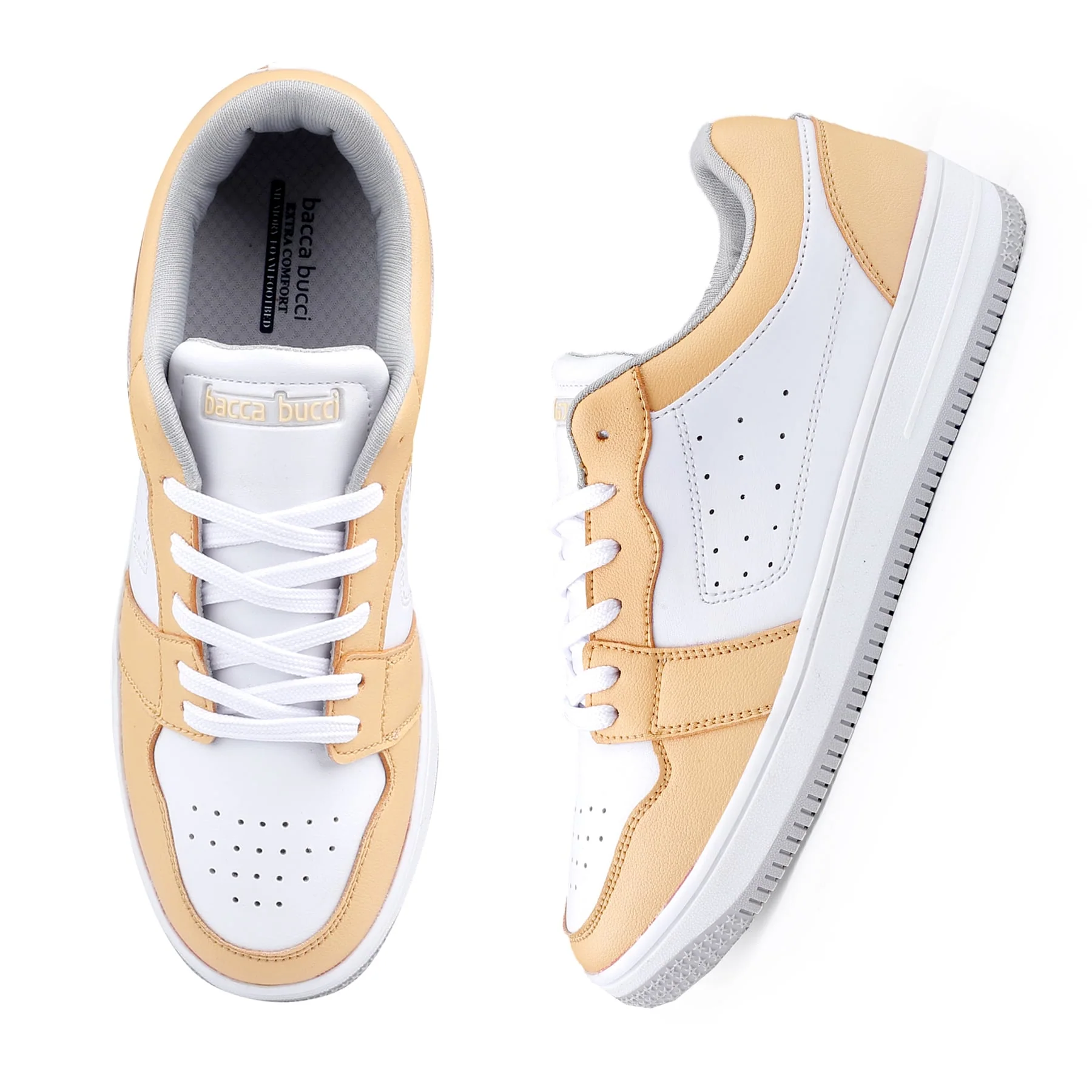 Bacca Bucci SOPHIA Low-top Flat Sole Sneakers For Women - Image 11