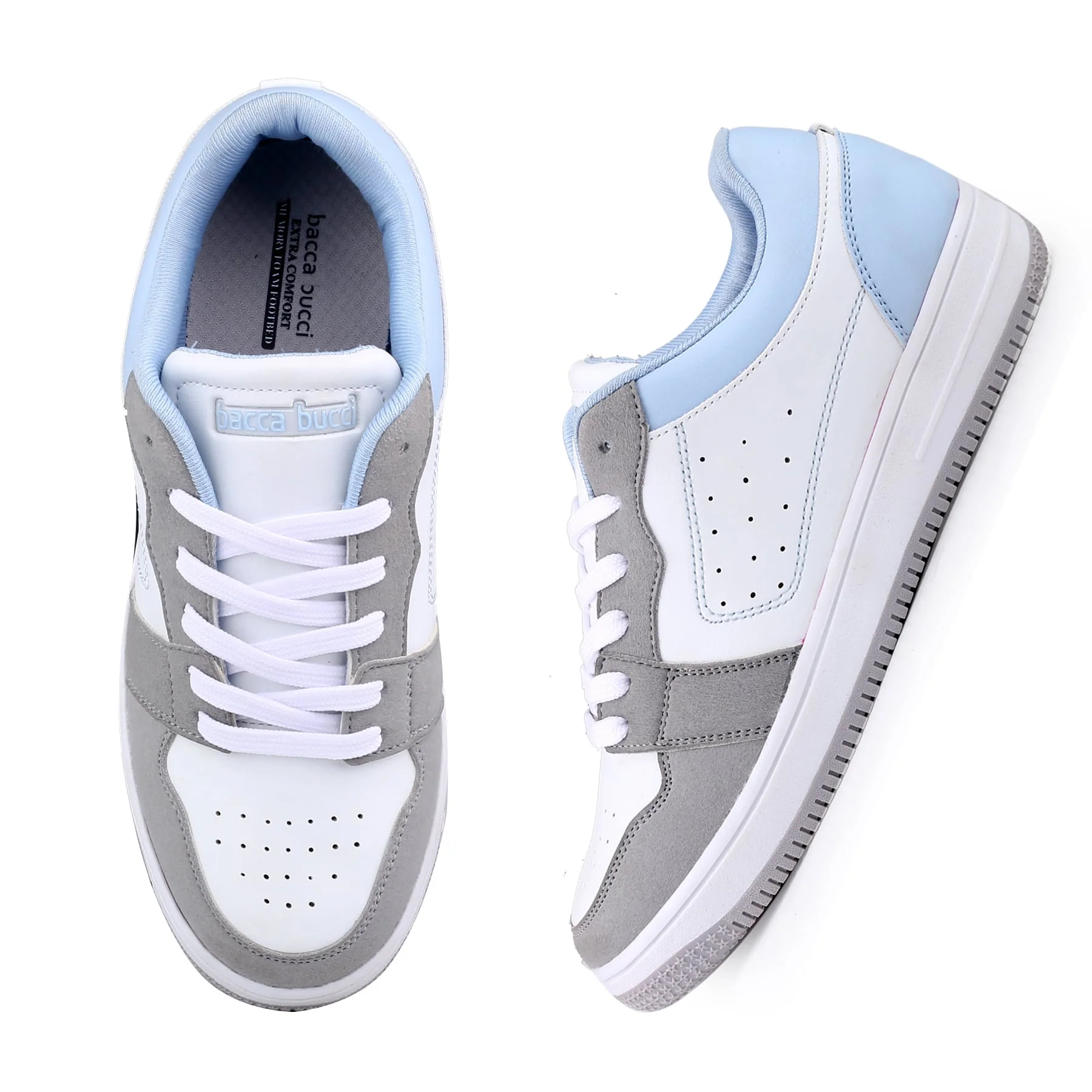 Bacca Bucci SOPHIA Low-top Flat Sole Sneakers For Women - Image 5