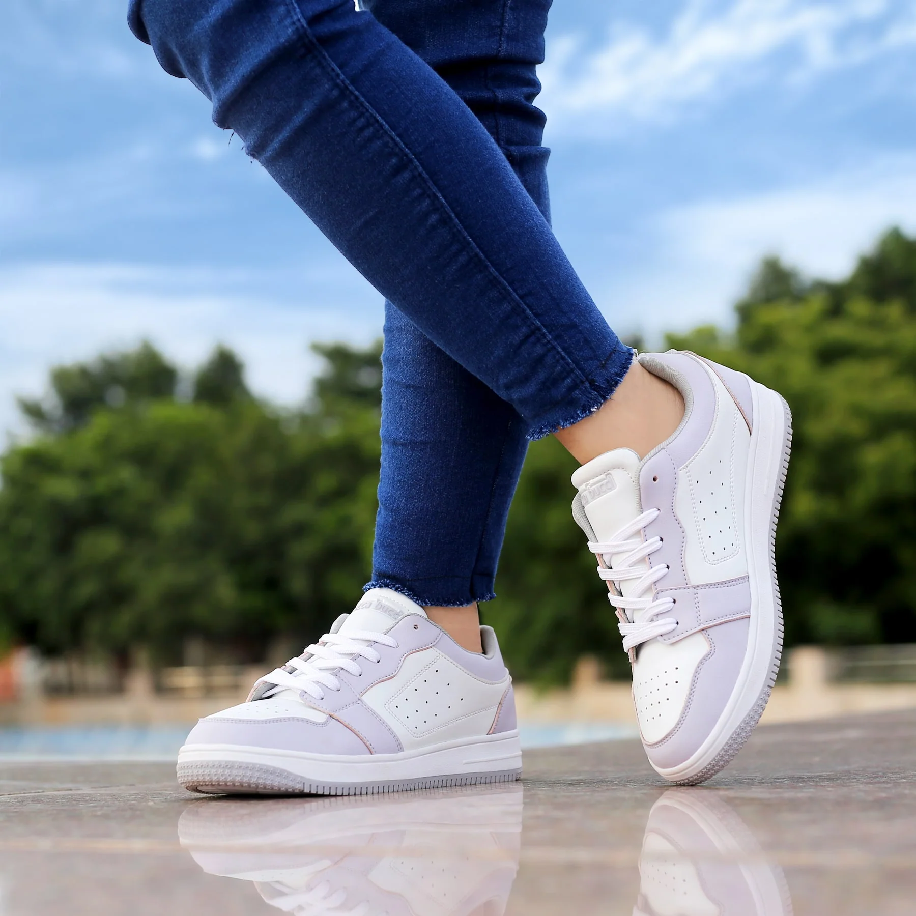 Bacca Bucci SOPHIA Low-top Flat Sole Sneakers For Women - Image 3