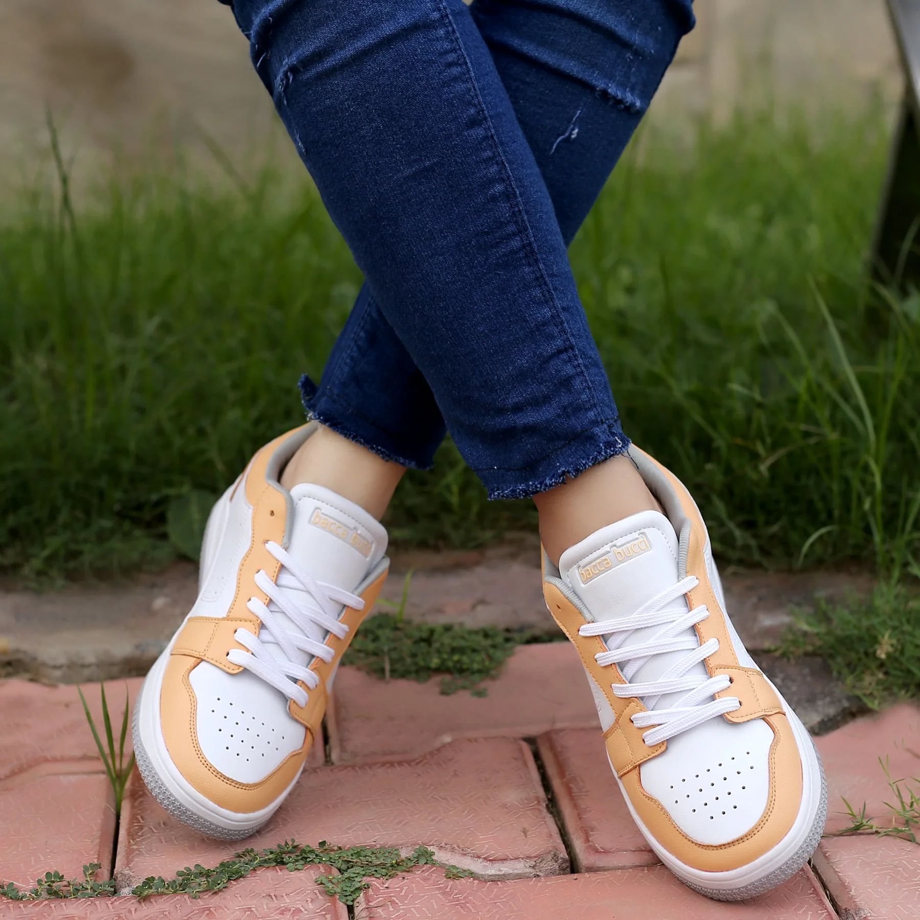 Bacca Bucci SOPHIA Low-top Flat Sole Sneakers For Women - Image 8