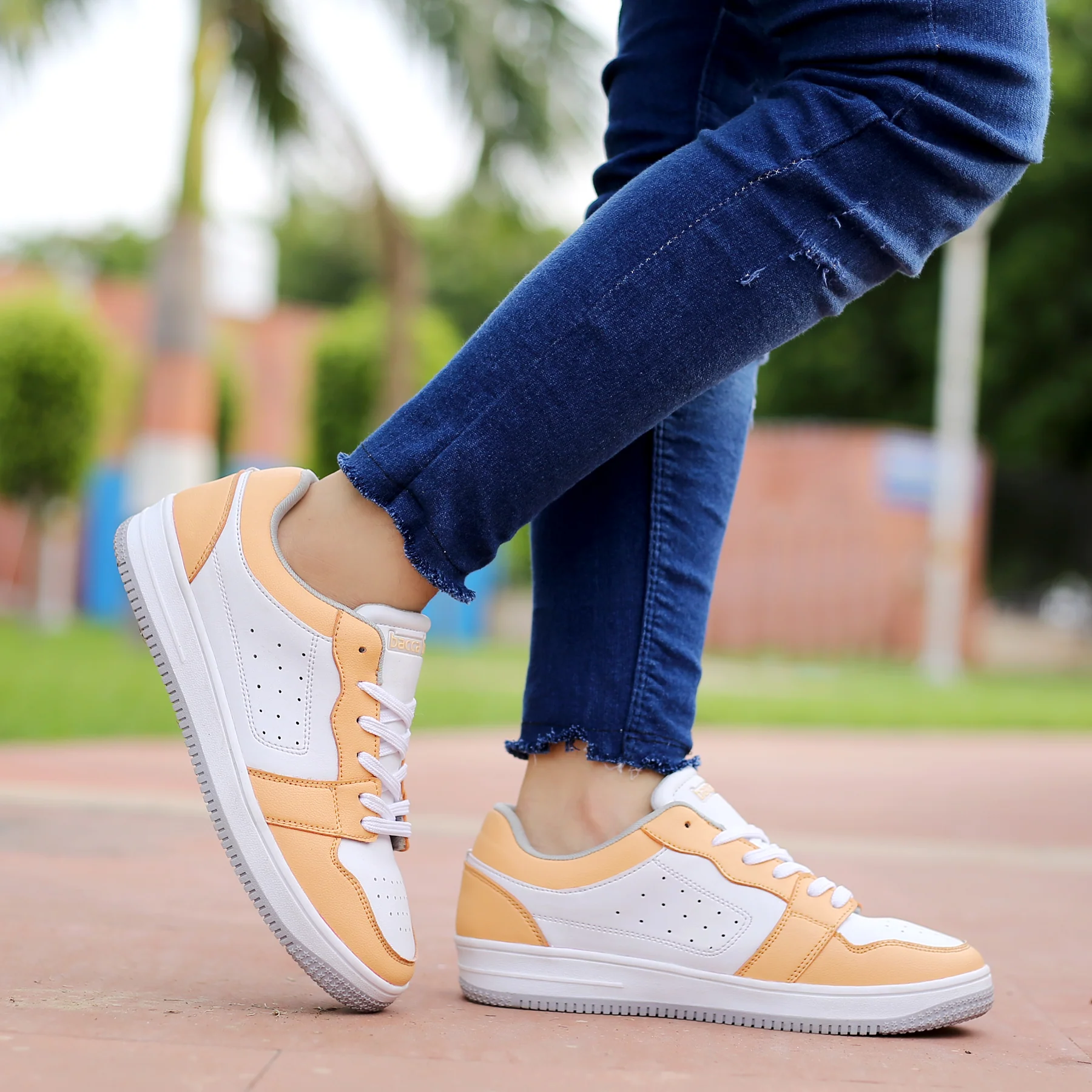 Bacca Bucci SOPHIA Low-top Flat Sole Sneakers For Women - Image 9