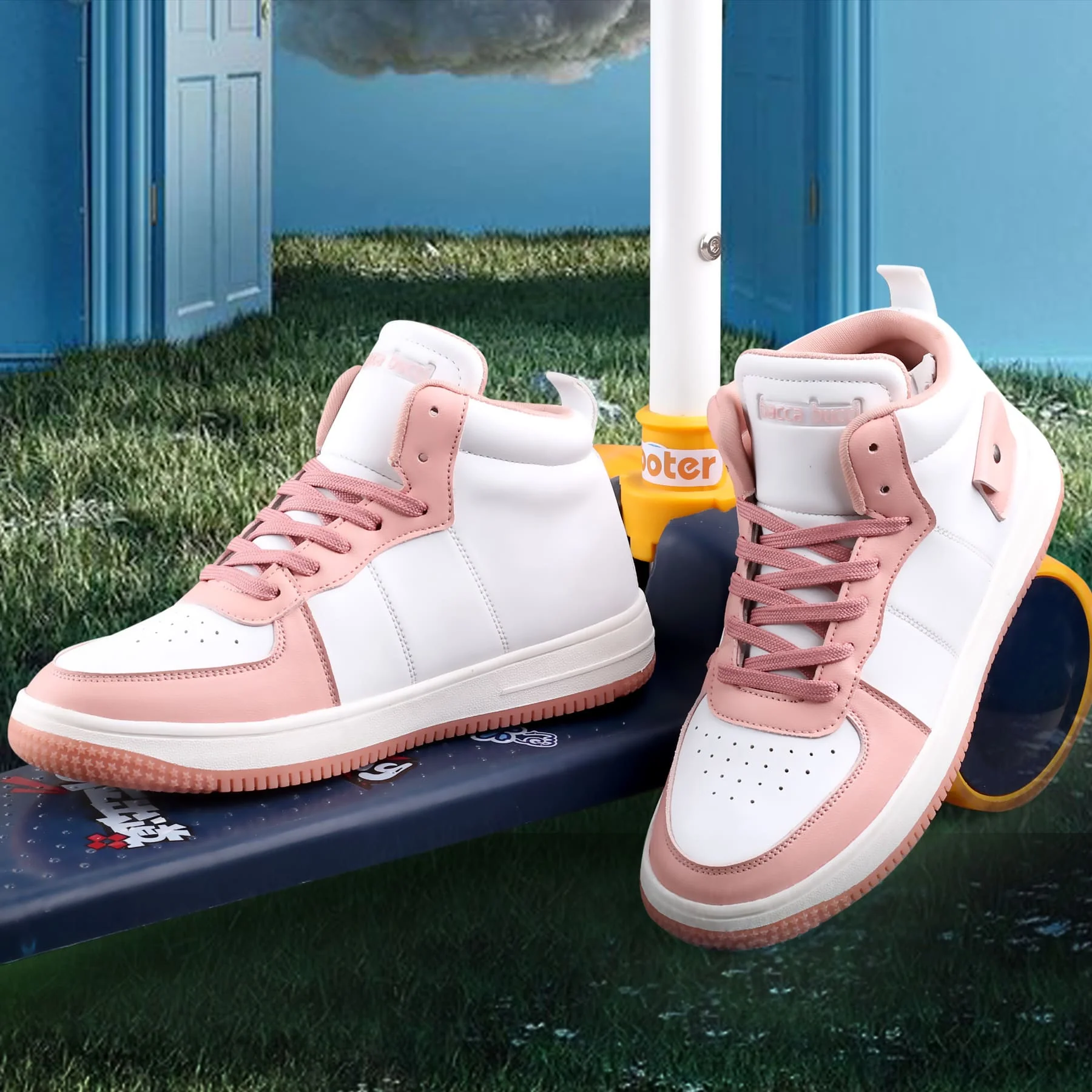 Bacca Bucci STELLAR Mid-Top Fashion Women's Sneakers - Image 16