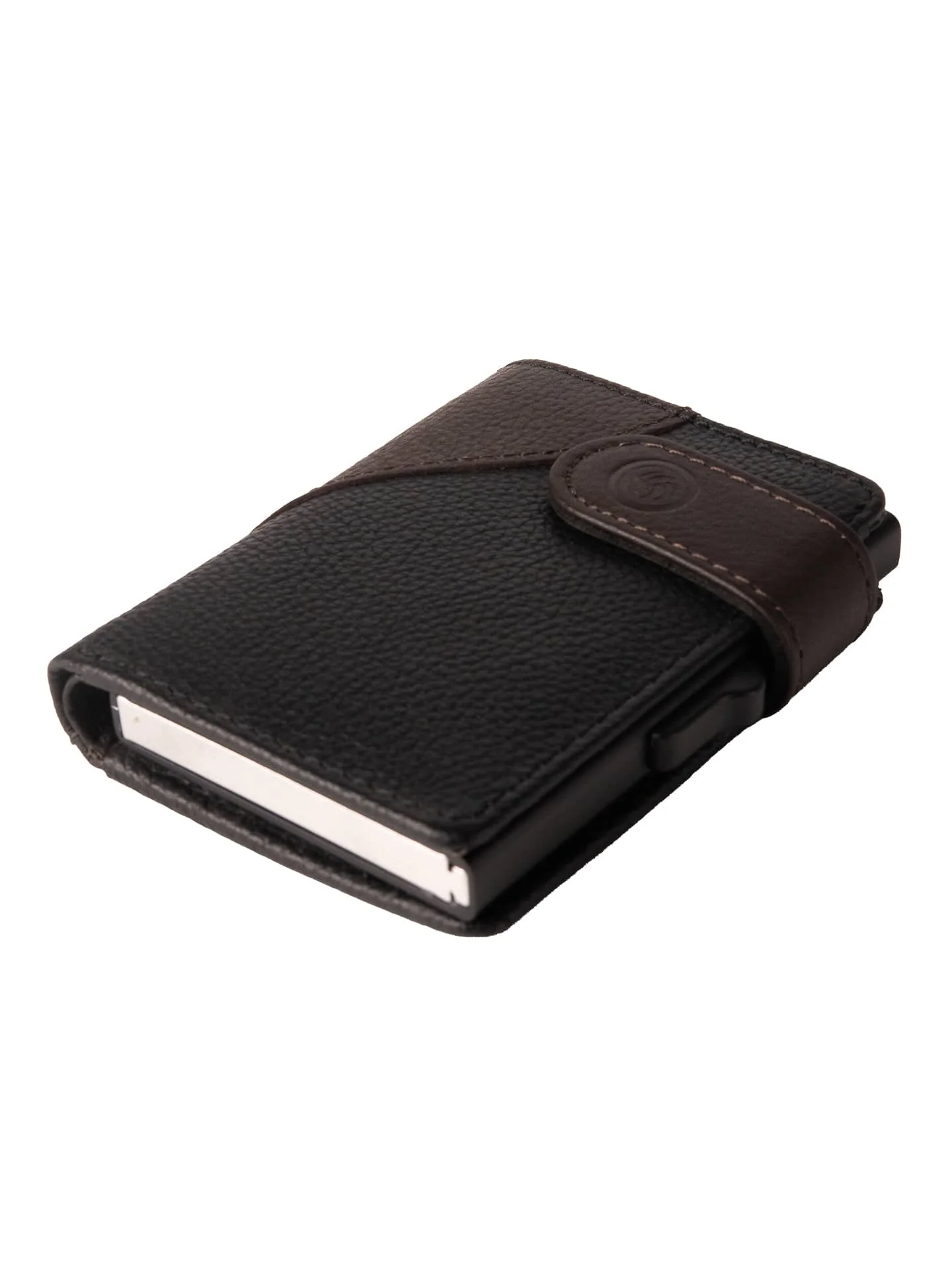 Bacca Bucci TurboPop Leather Wallet with Metal Card Ejection Mechanism - Image 4