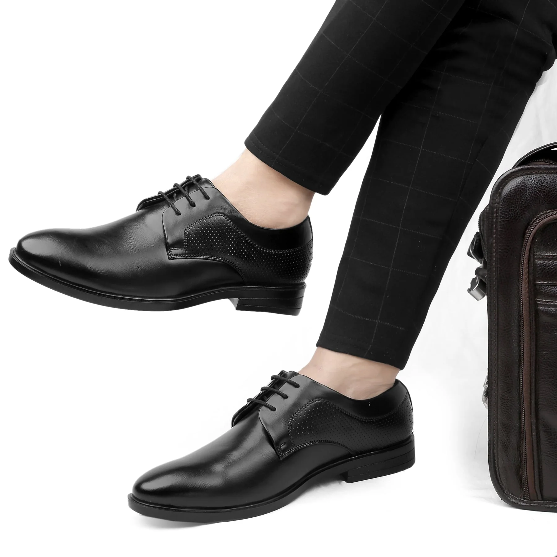 Bacca Bucci VANCOUVER Formal Shoes with Superior Comfort |  All Day Wear Office Or Party Lace-up Shoes - Image 10