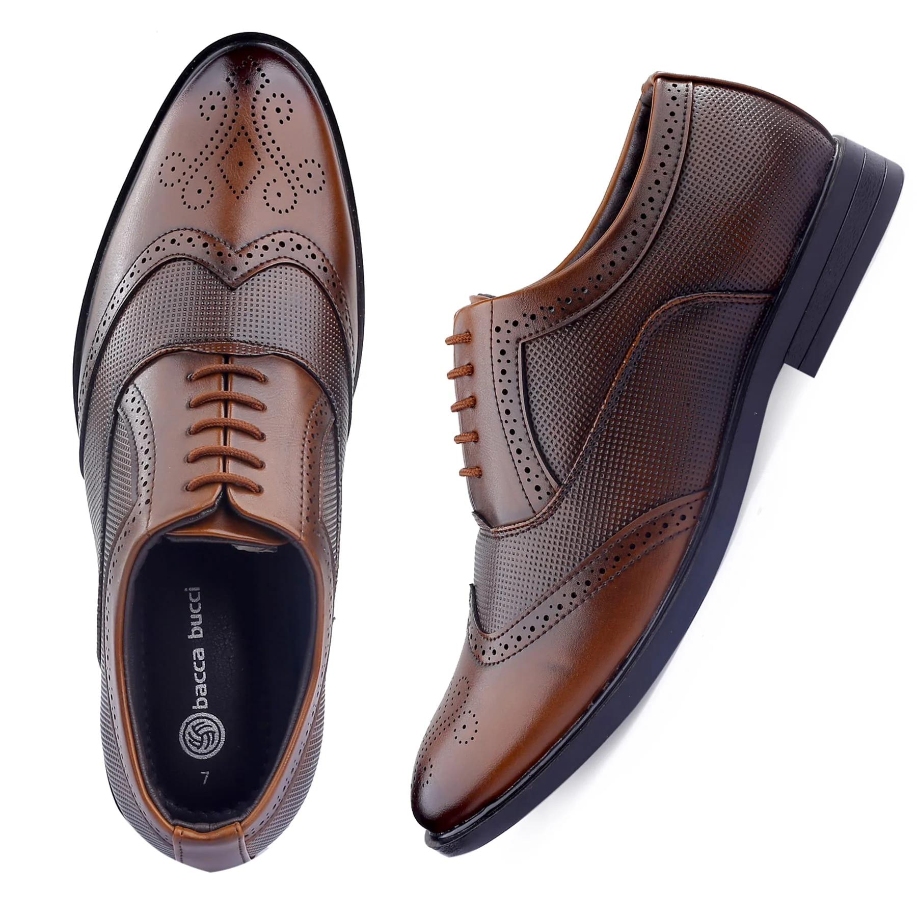 Bacca Bucci VICTORIA Formal Shoes with Superior Comfort | All Day Wear Office Or Party Lace-up Shoes - Image 13