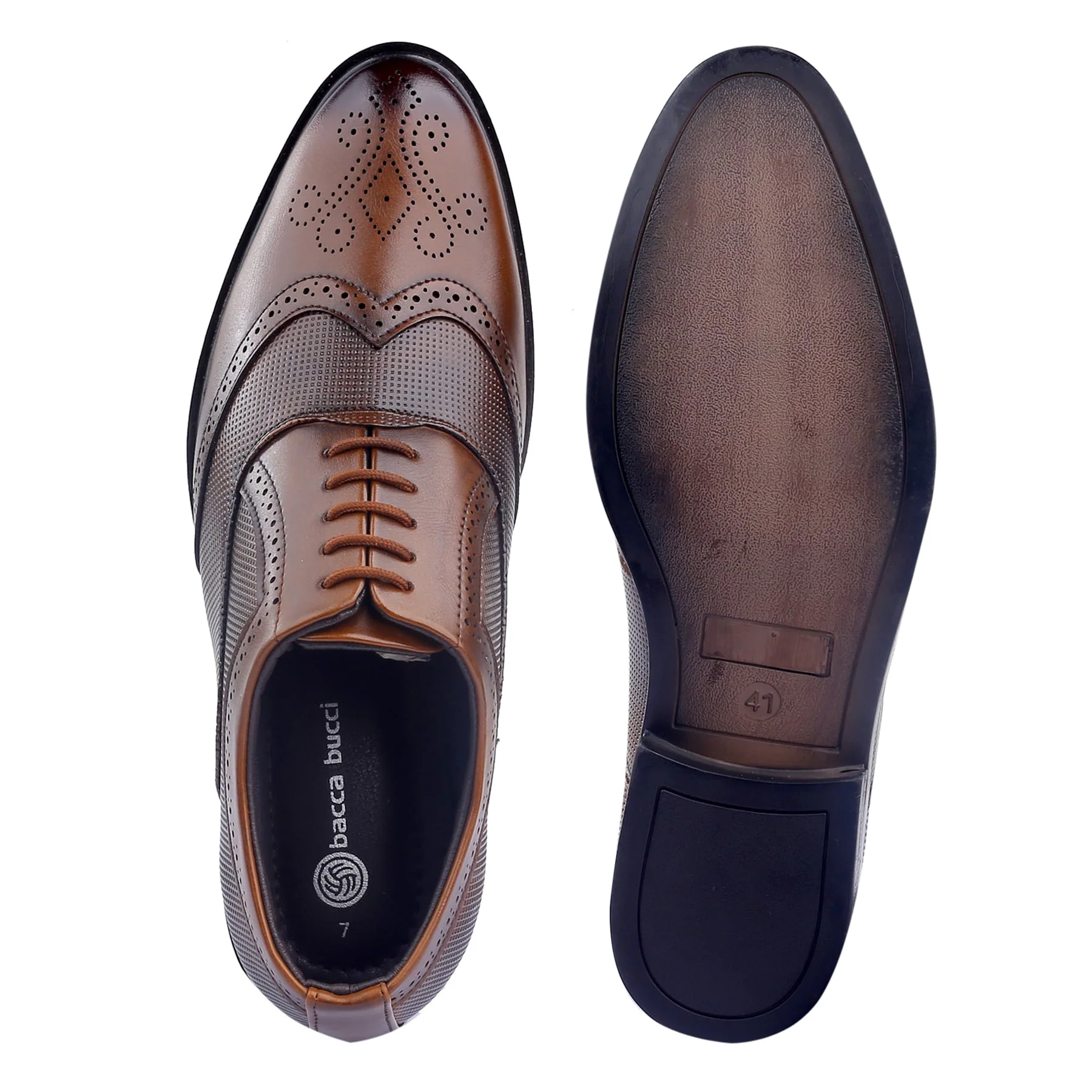 Bacca Bucci VICTORIA Formal Shoes with Superior Comfort | All Day Wear Office Or Party Lace-up Shoes - Image 14