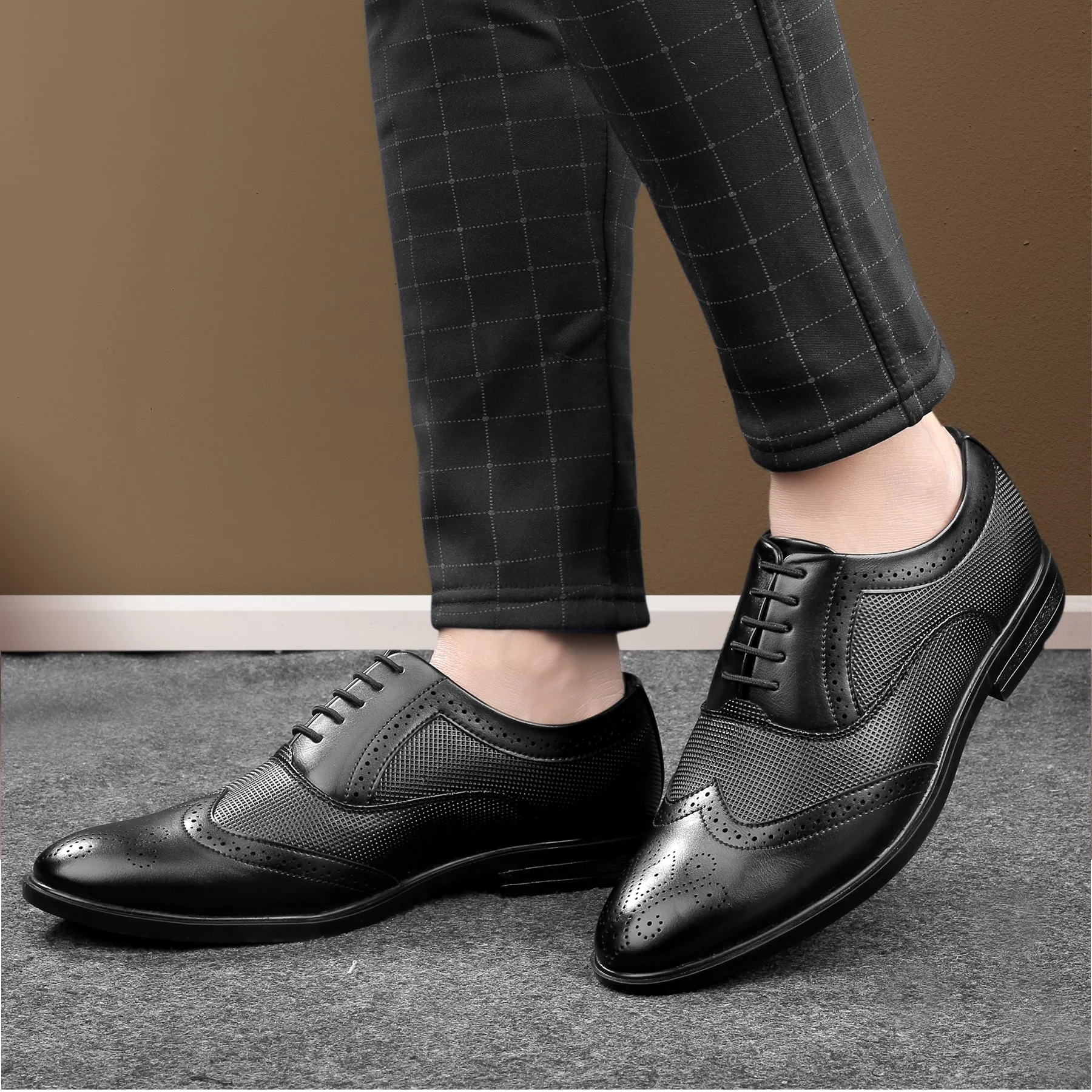 Bacca Bucci VICTORIA Formal Shoes with Superior Comfort | All Day Wear Office Or Party Lace-up Shoes - Image 3