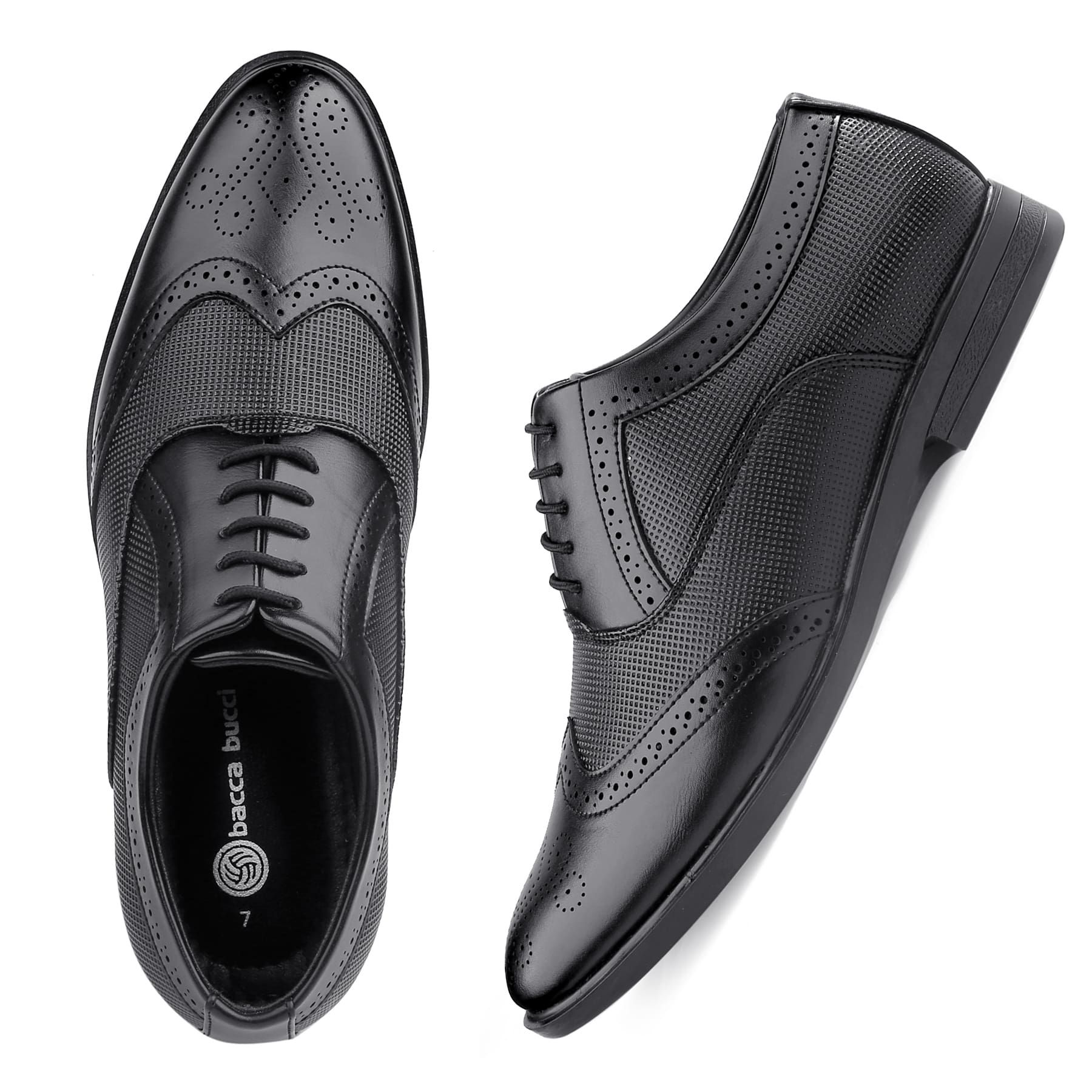 Bacca Bucci VICTORIA Formal Shoes with Superior Comfort | All Day Wear Office Or Party Lace-up Shoes - Image 6
