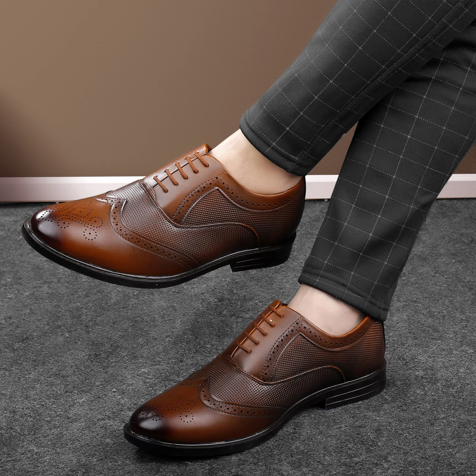 Bacca Bucci VICTORIA Formal Shoes with Superior Comfort | All Day Wear Office Or Party Lace-up Shoes - Image 9