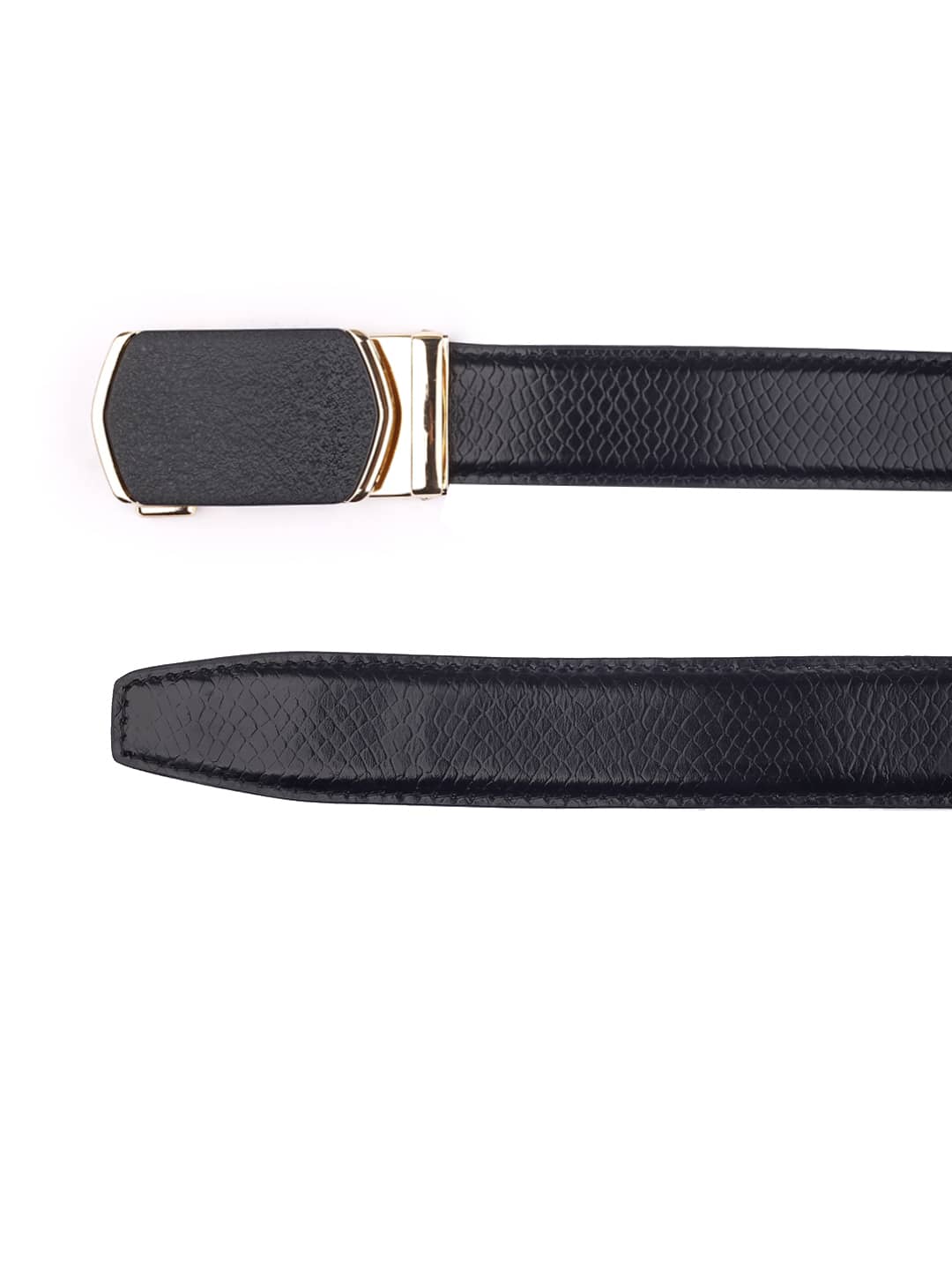 Bacca Bucci Virtuoso - 35mm Genuine Leather Men's Belt with Auto-Lock Imported Buckle - Image 7