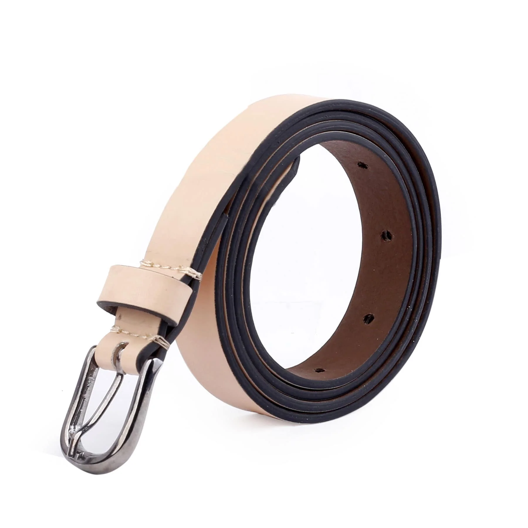Bacca Bucci VIVACE Slim Belt—Matte Finish Elegance for Versatile Styling- 18 MM - Image 2