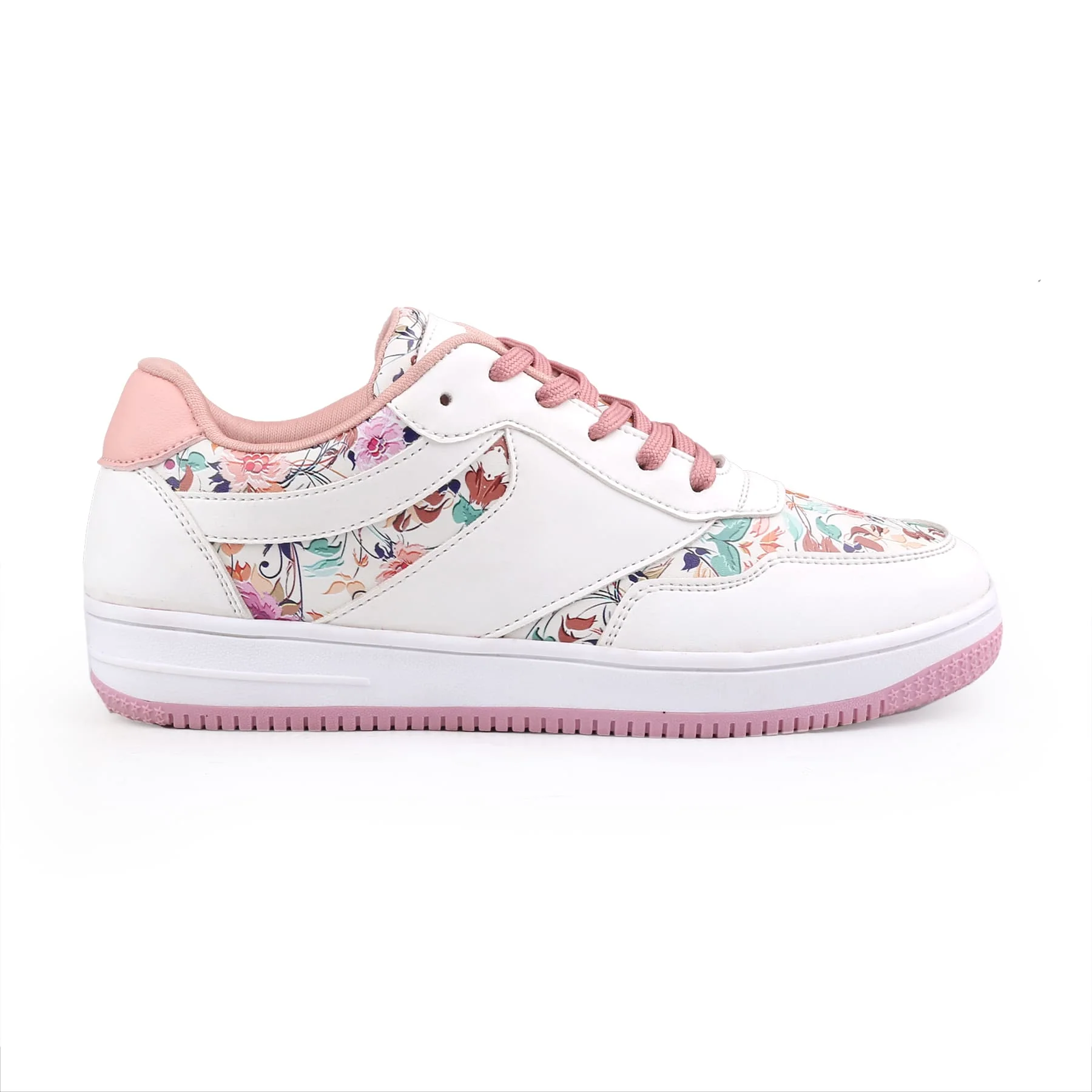 Bacca Bucci VIXEN Low Top Flat Sole Fashion Women's Sneakers with Digital Prints - Image 4