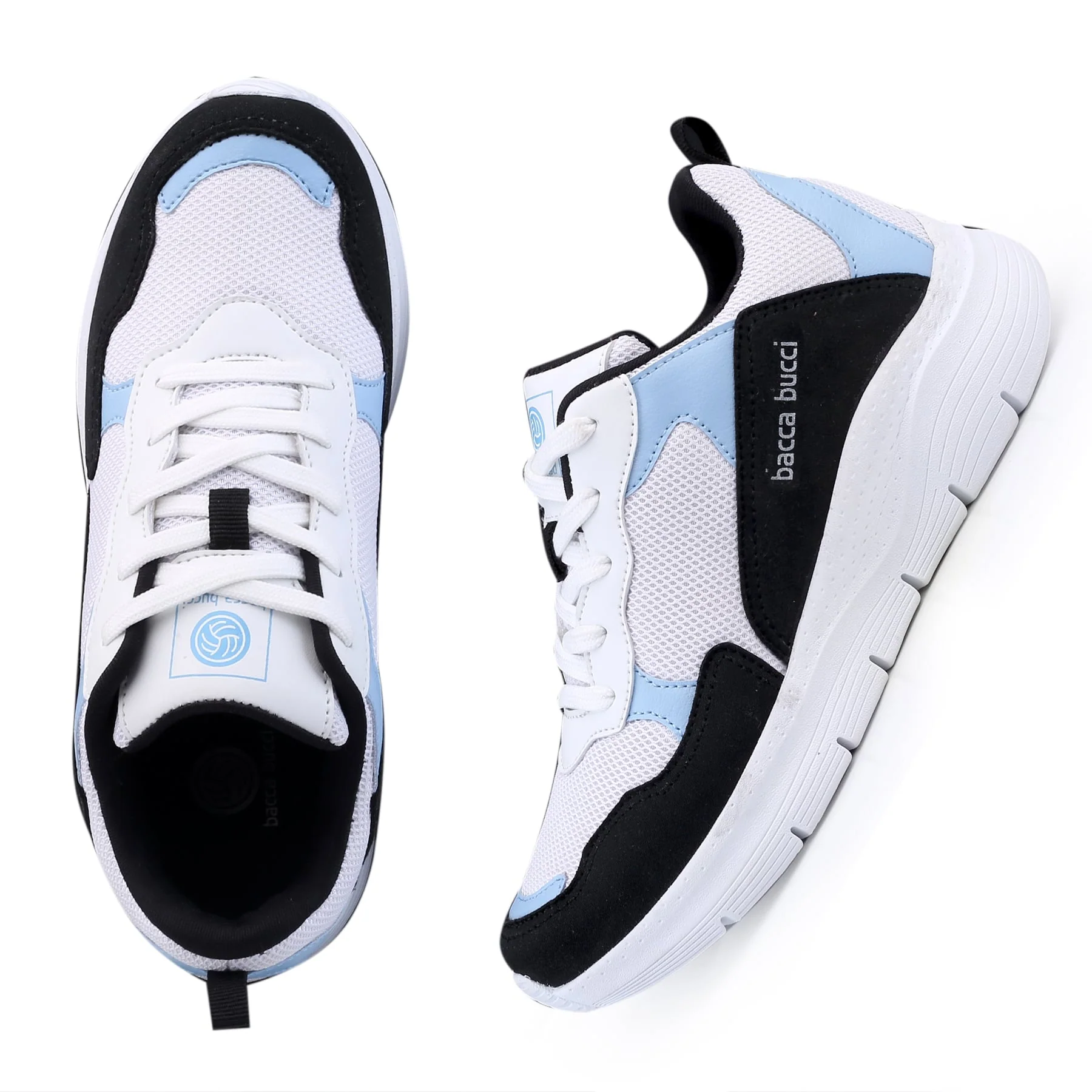 Bacca Bucci WAVE Women Chunky Sneakers | Casual Fashion Lightweight Sole Platform Shoes - Image 6