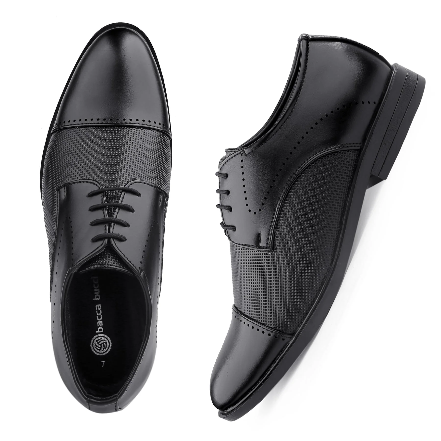 Bacca Bucci WINDSOR Formal Shoes with Superior Comfort | All Day Wear Office Or Party Lace-up Shoes - Image 13