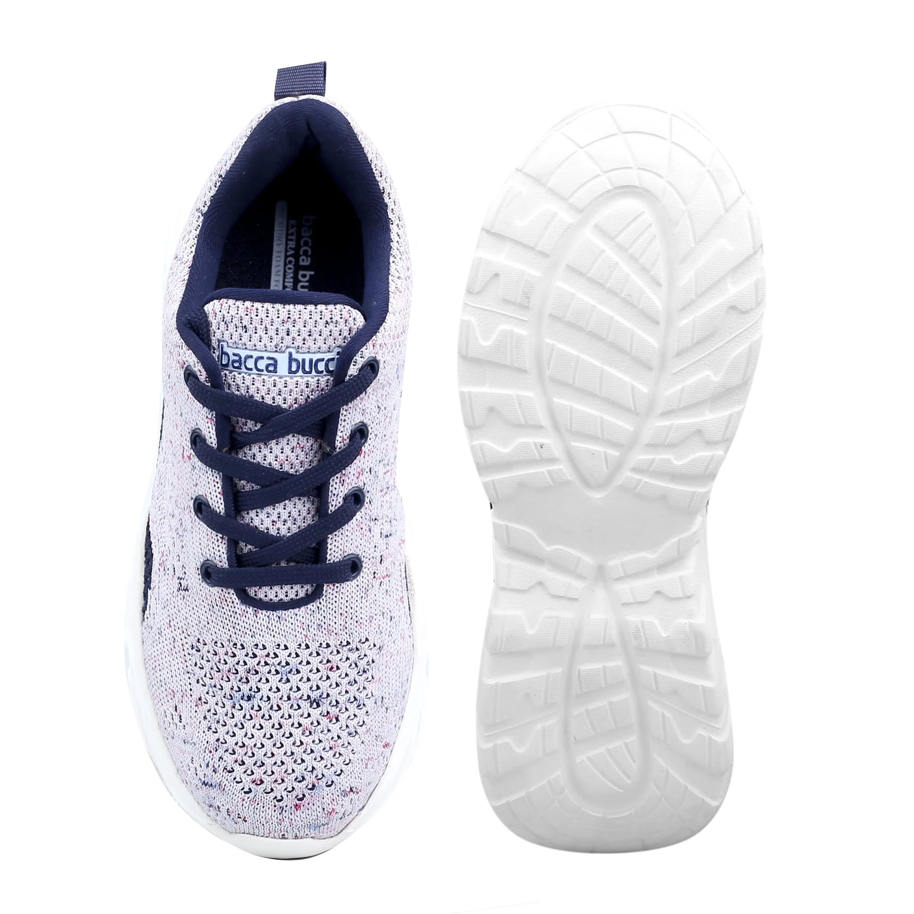 Bacca Bucci Women CHARLOTTE Low-top Platform Fashion Shoes | Street-Wear Knitted Chunky Sneakers - Image 13