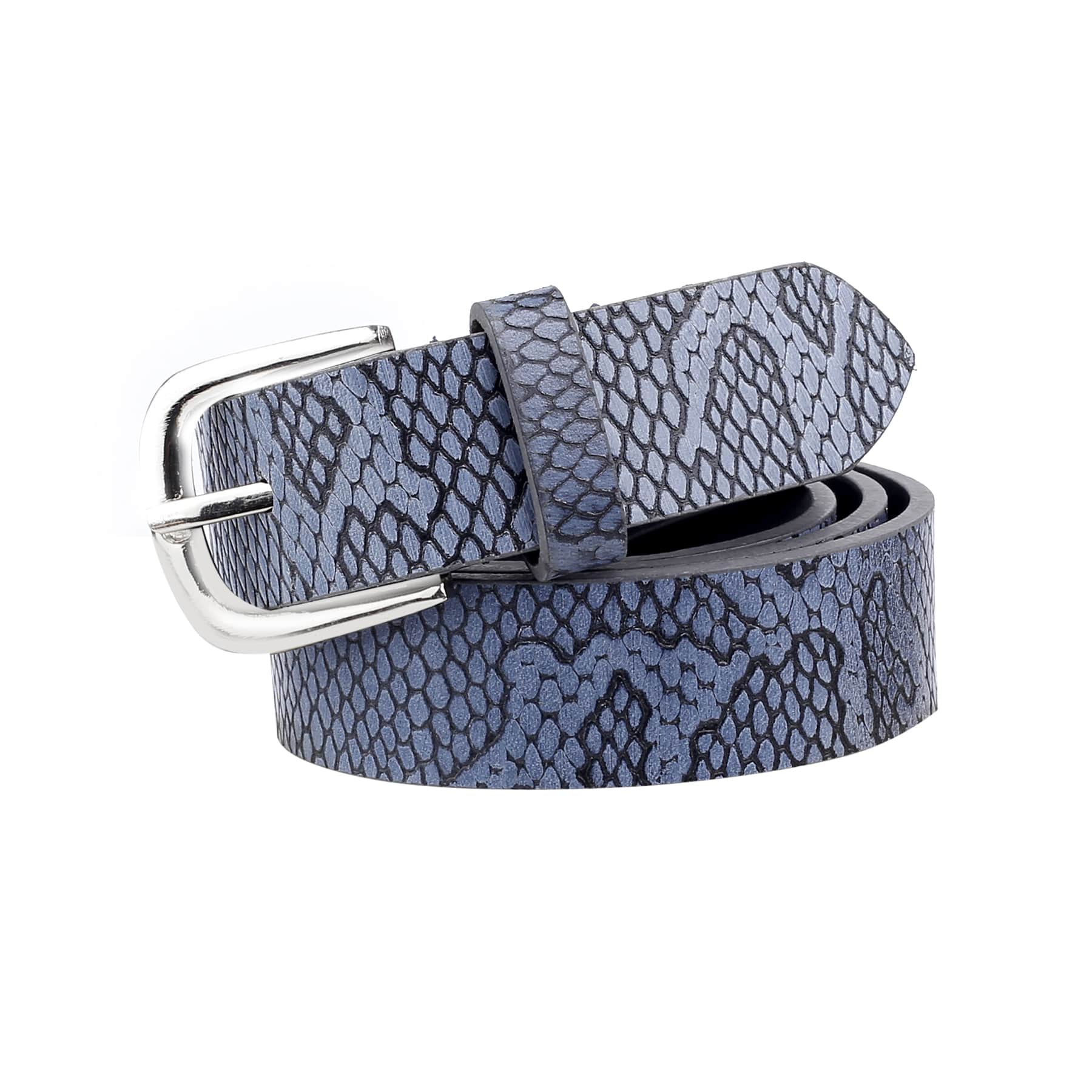 Bacca Bucci Women Genuine Leather Belts with Imported Nickle Free Buckle | Width : 28 MM | Two tone Finish Belt - Image 15