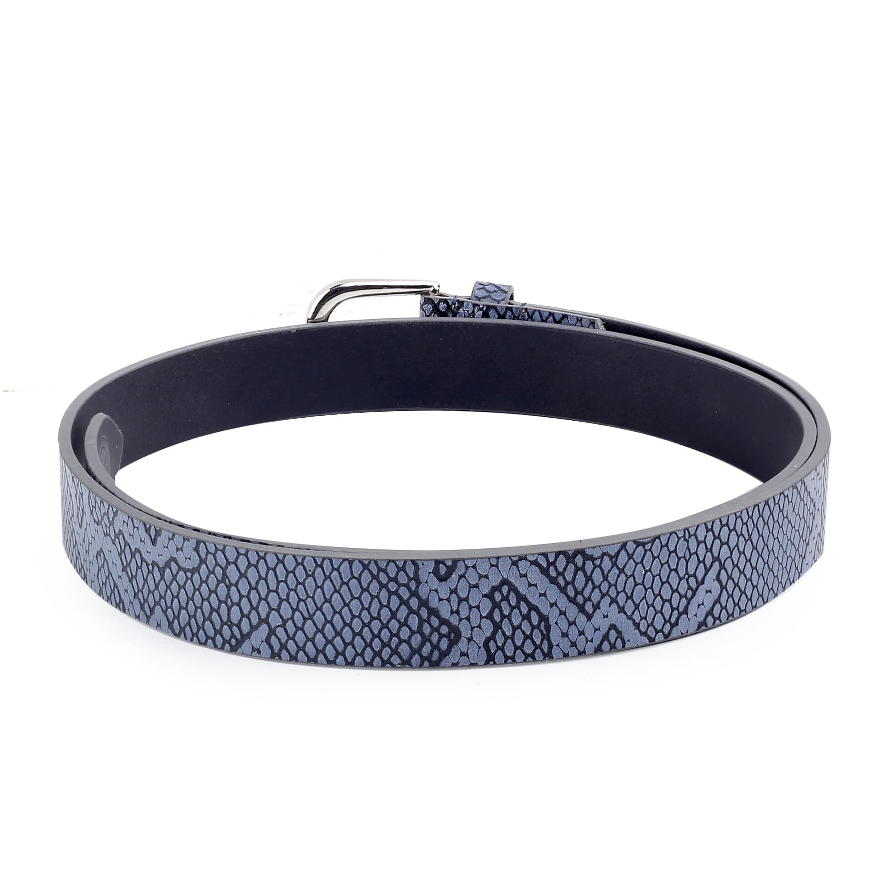 Bacca Bucci Women Genuine Leather Belts with Imported Nickle Free Buckle | Width : 28 MM | Two tone Finish Belt - Image 27