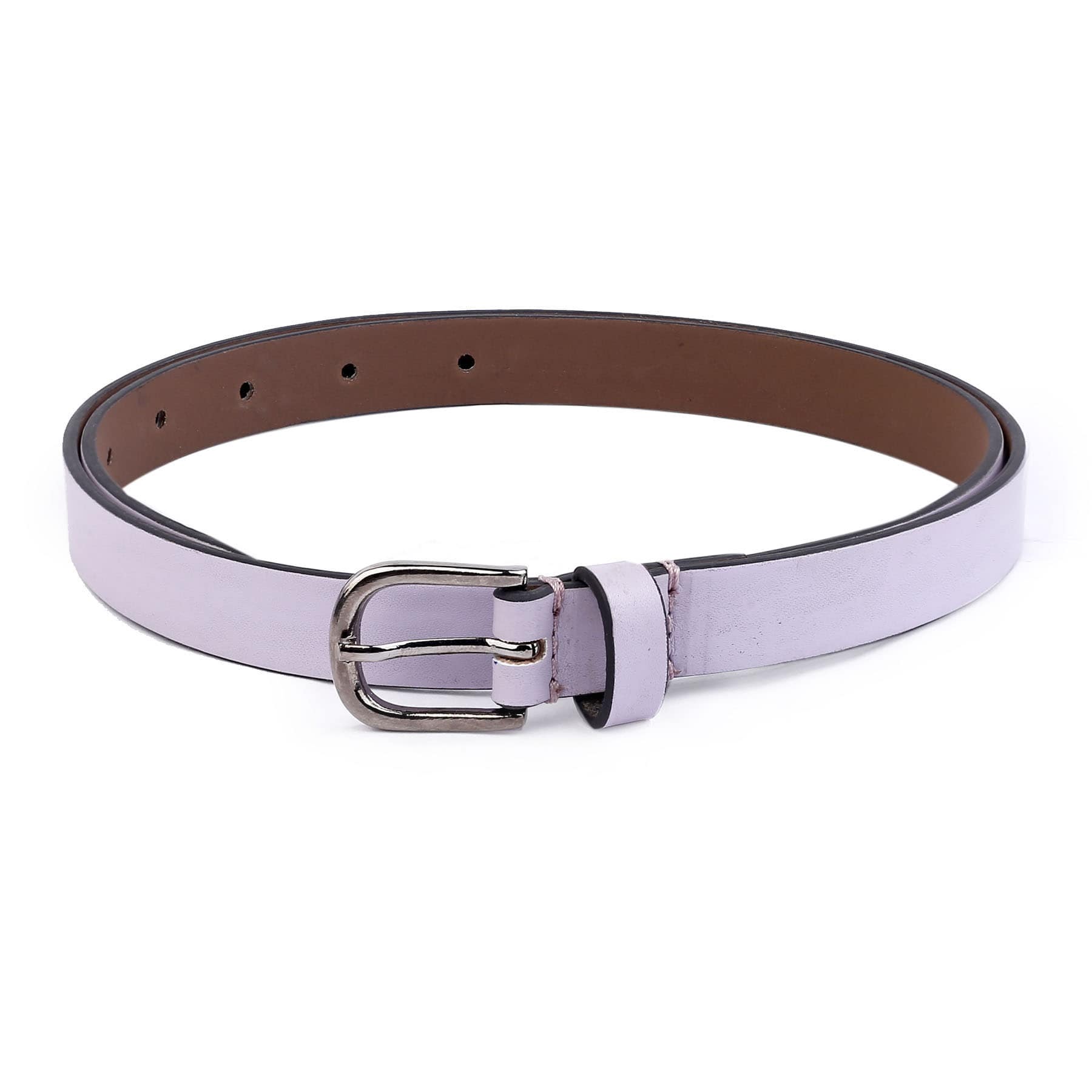 Bacca Bucci Women Leather Belts with Imported Nickle Free Buckle | Width : 20 MM | Solid Color Luster Finish Belt - Image 23