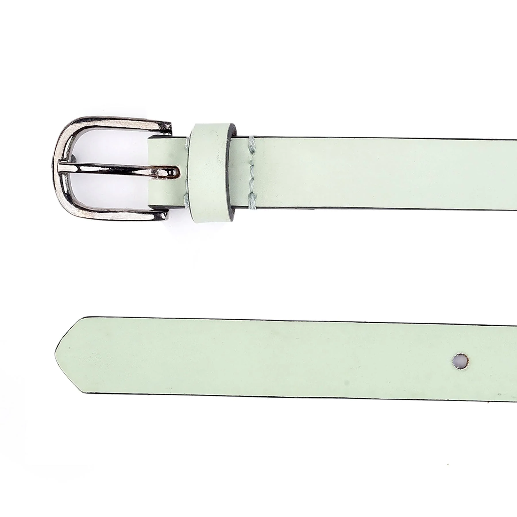 Bacca Bucci Women Leather Belts with Imported Nickle Free Buckle | Width : 20 MM | Solid Color Luster Finish Belt - Image 16