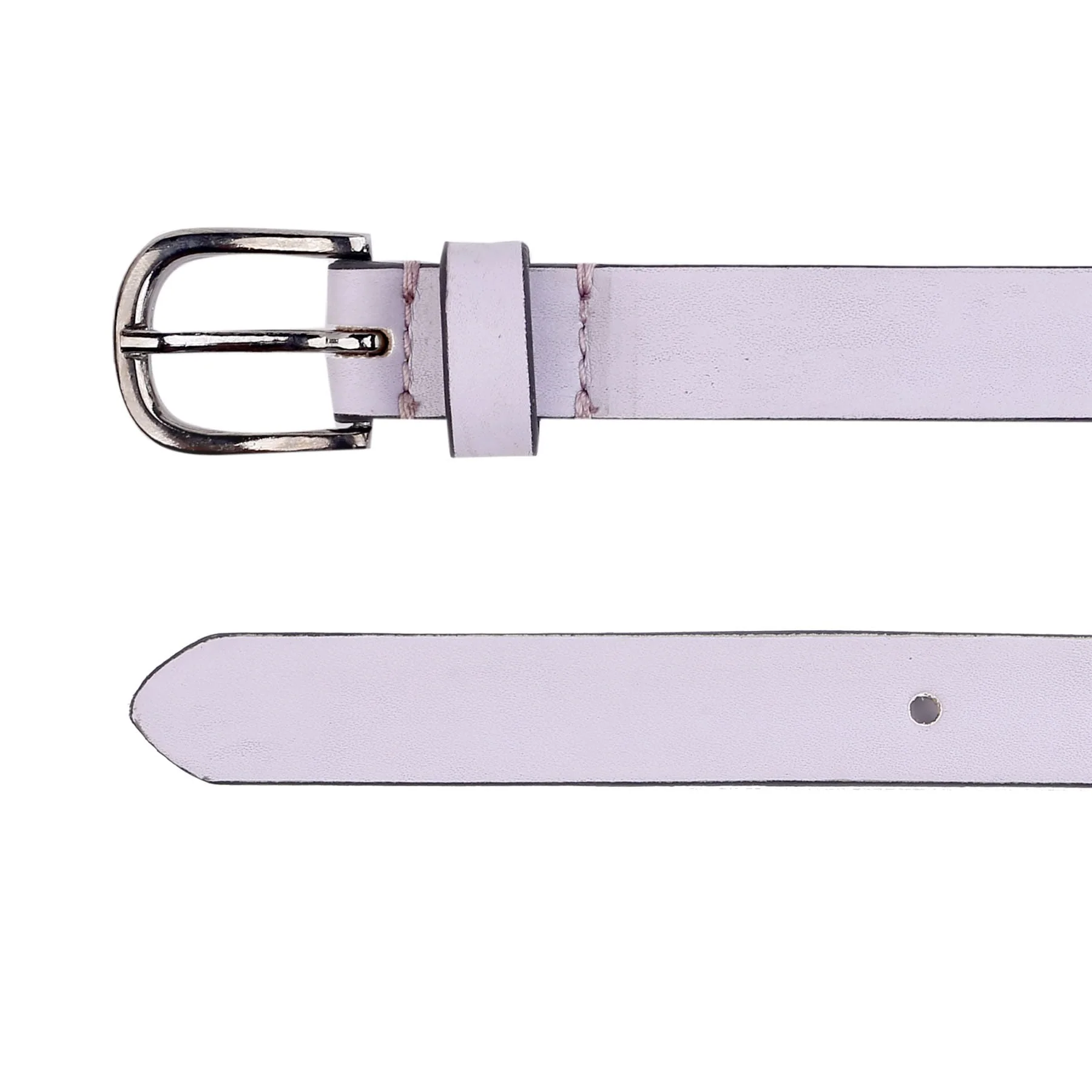Bacca Bucci Women Leather Belts with Imported Nickle Free Buckle | Width : 20 MM | Solid Color Luster Finish Belt - Image 22