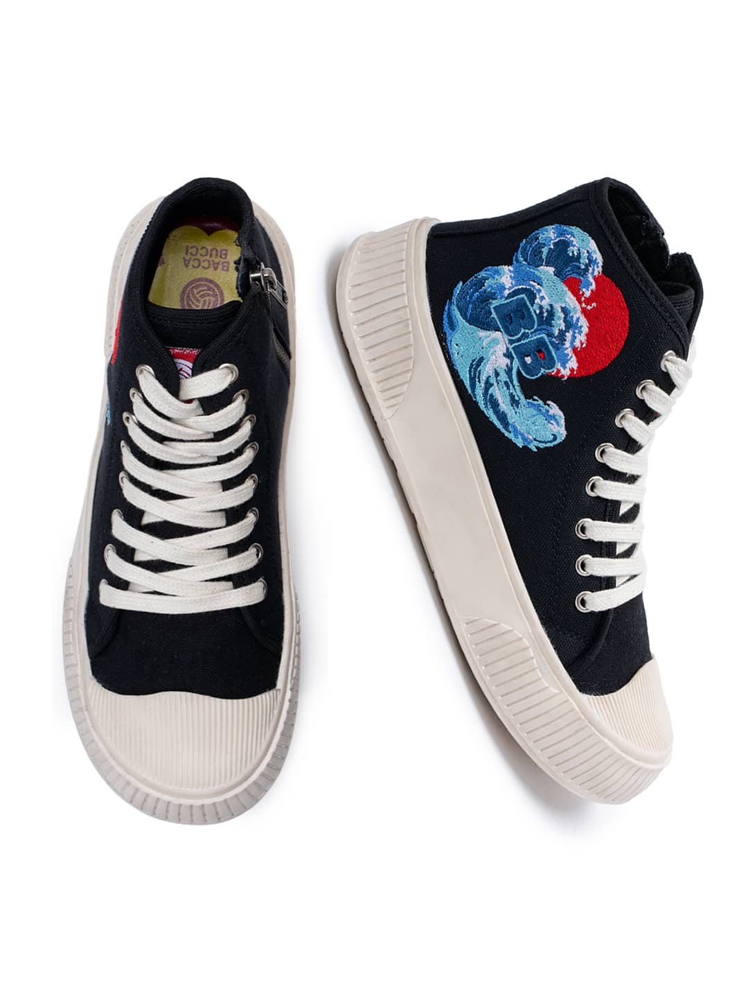 Bacca Bucci Women's High-Top Sneakers - "Kawaii Kicks" Collection - Image 6