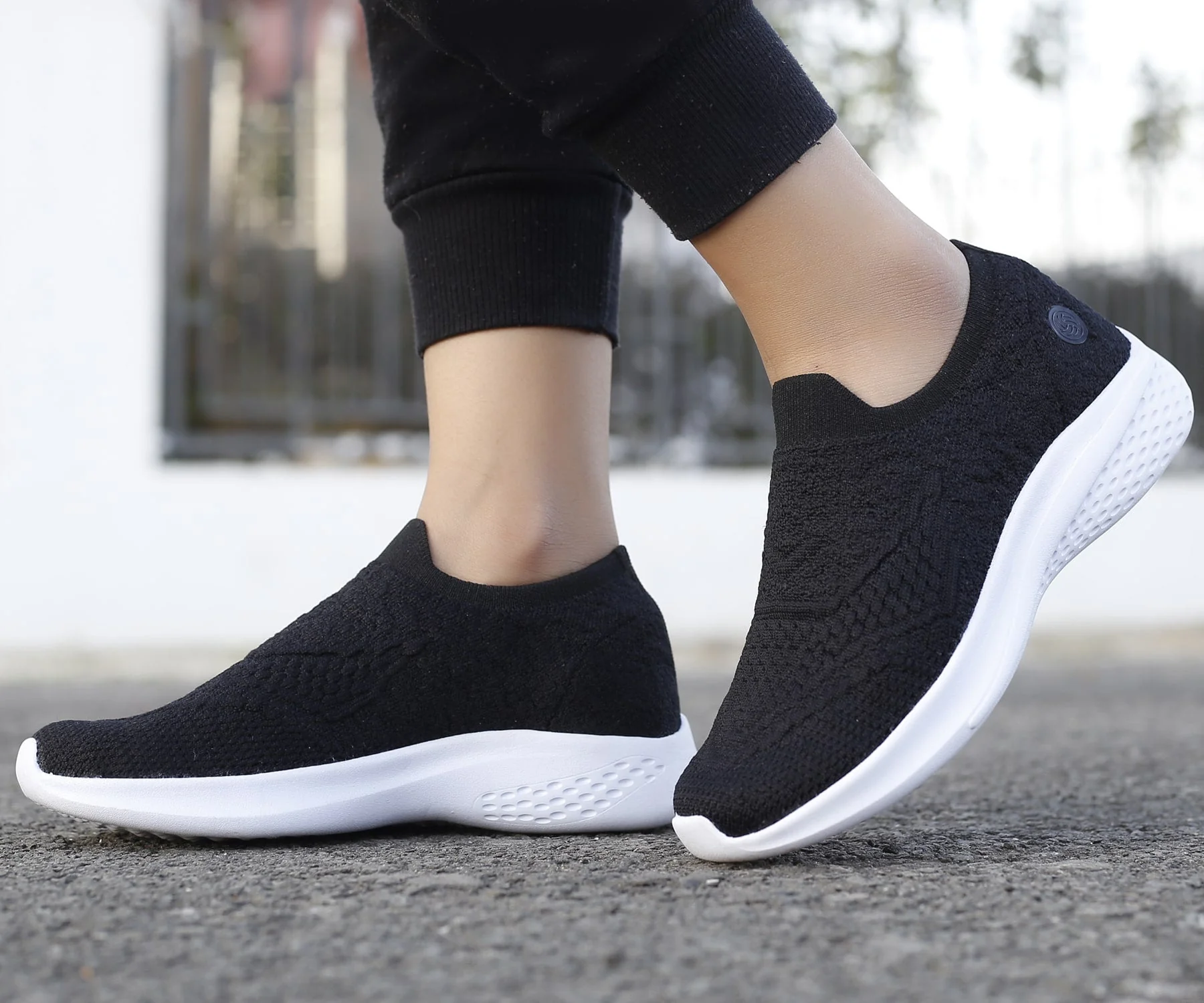 Bacca Bucci Women's WALKER Slip-On Walking Breathable Mesh Sports Shoes Sneakers - Image 10